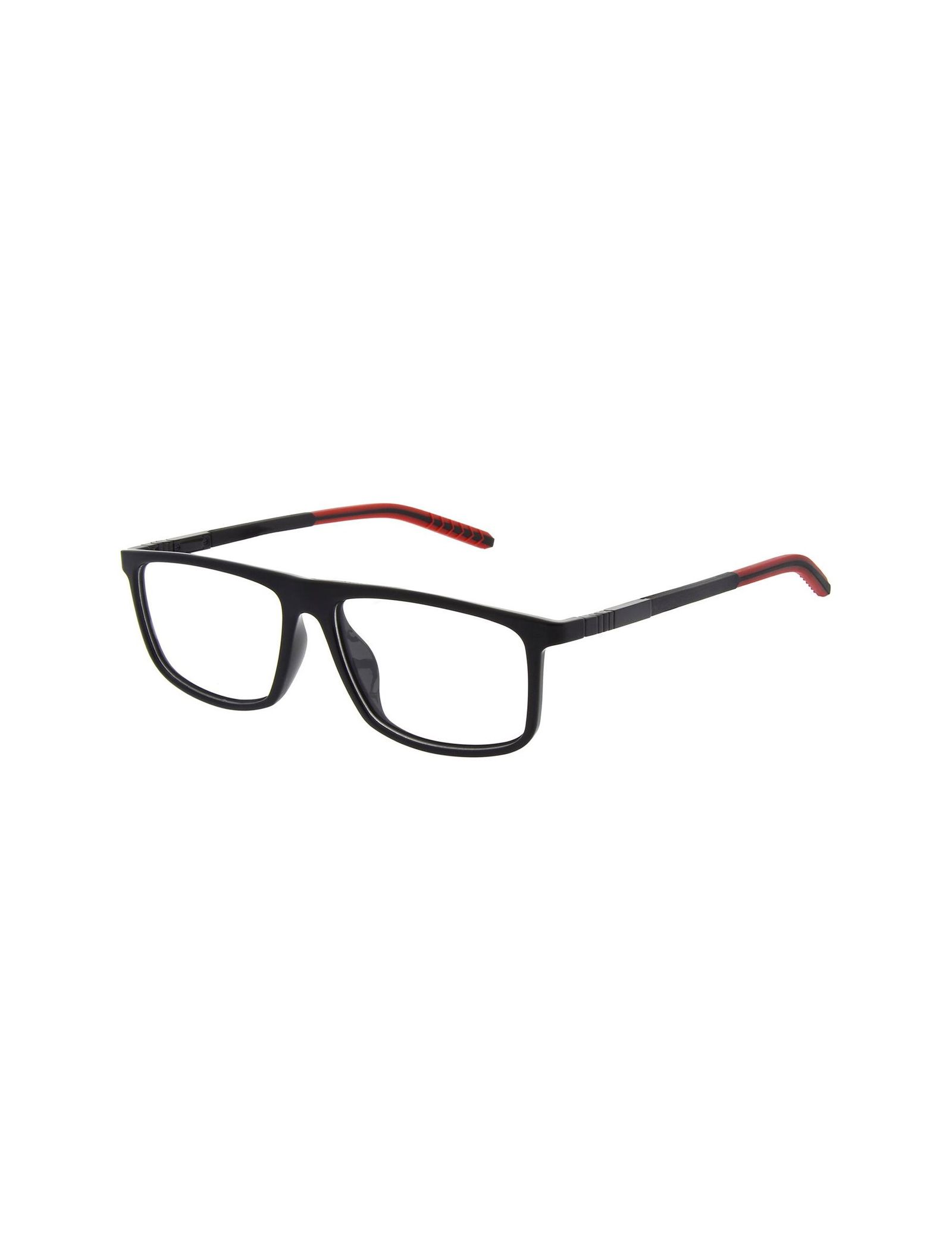 عینک طبی ویفرر مردانه - اسپاین - مشکي و قرمز - 1