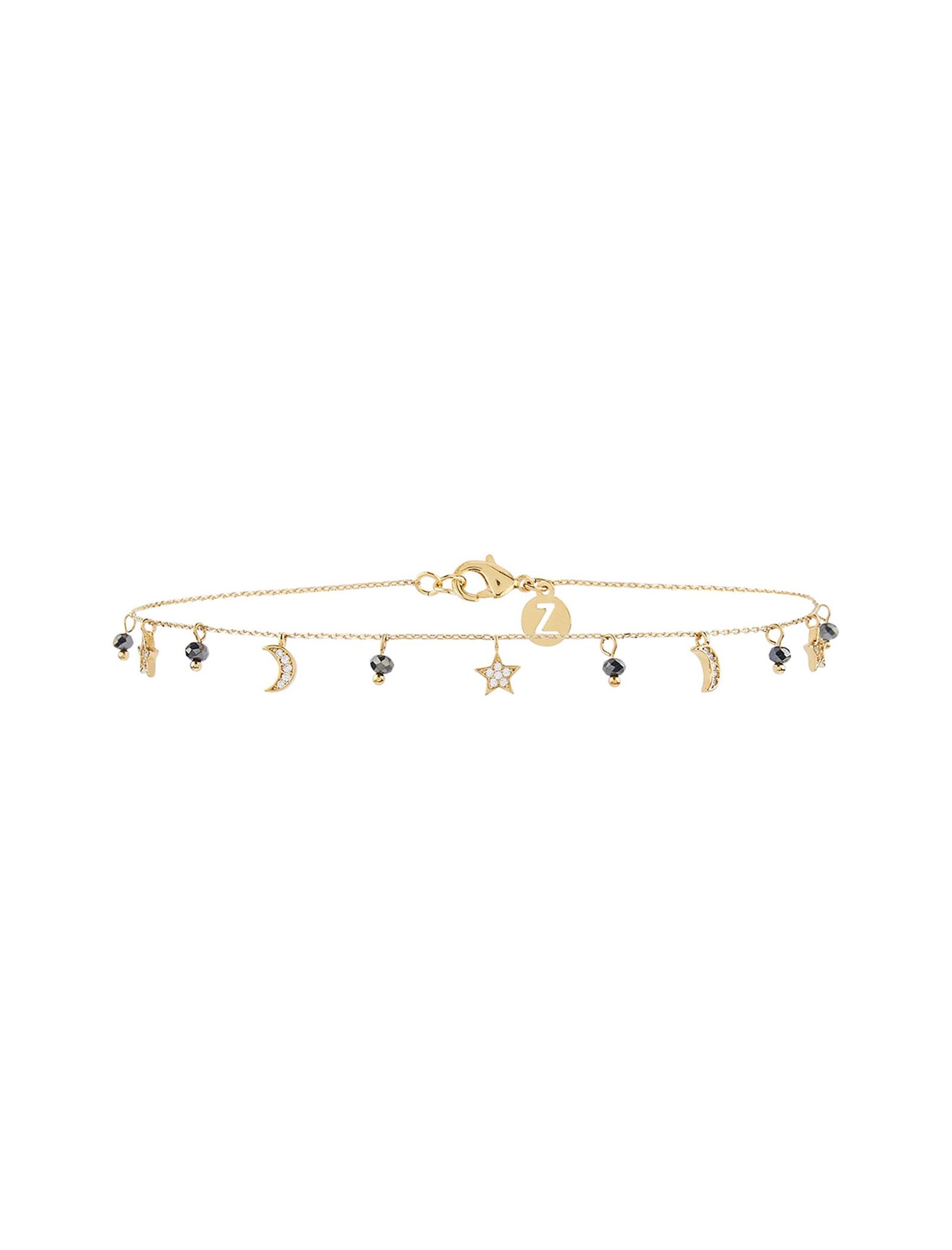 دستبند زنجیری زنانه - اکسسورایز تک سایز - طلايي - 1