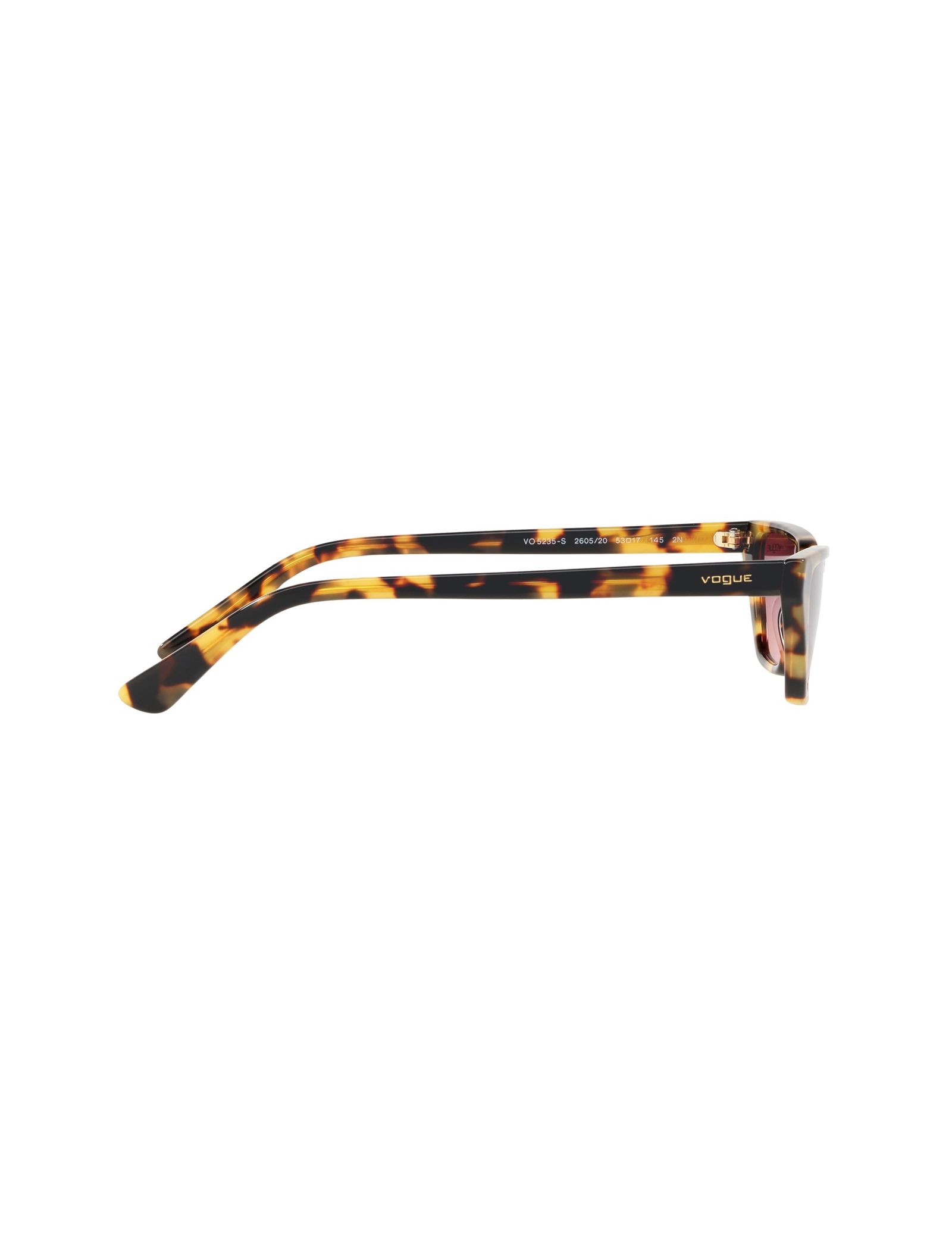 عینک آفتابی گربه ای زنانه - ووگ - قهوه اي - 4