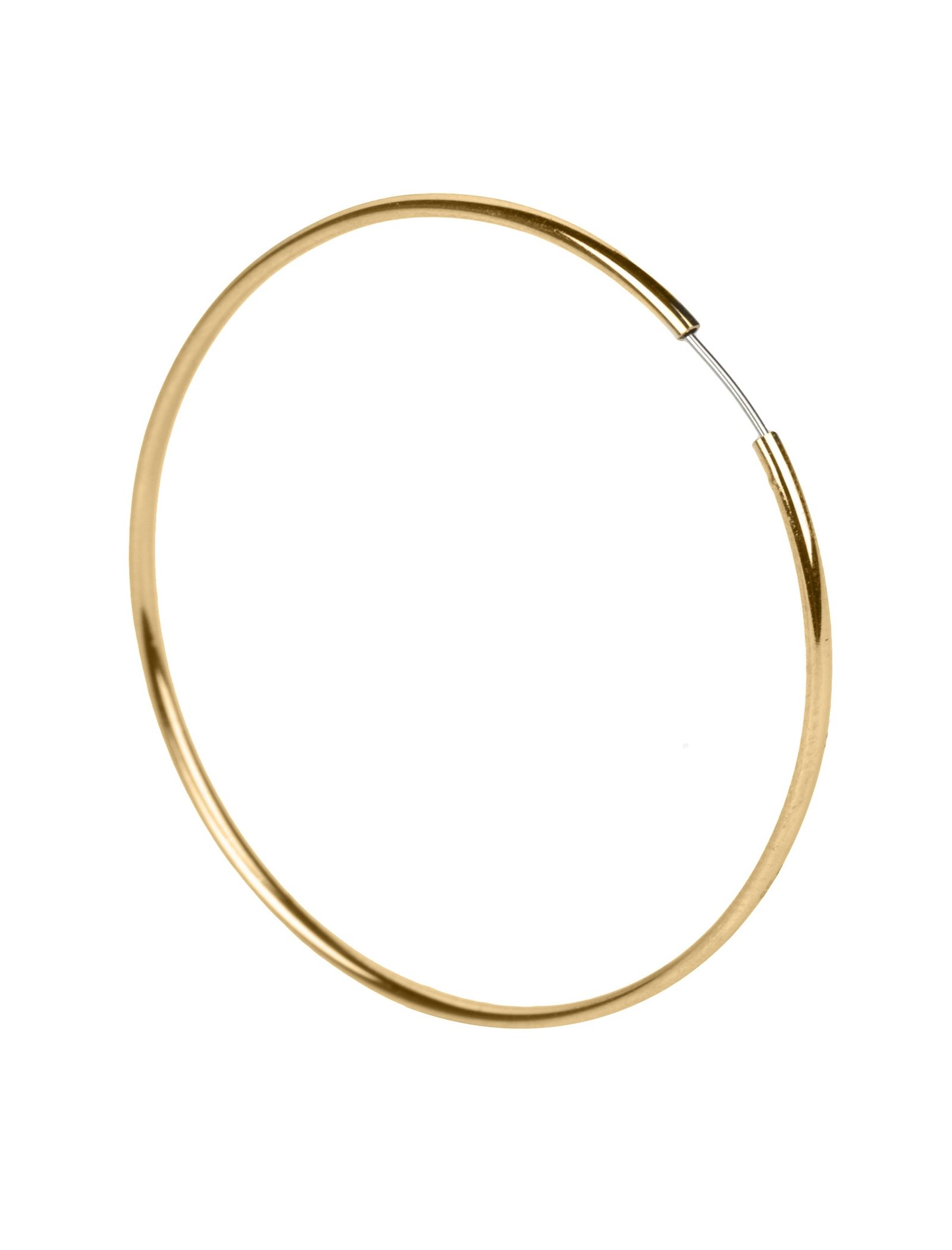 گوشواره حلقه ای زنانه - اکسسورایز تک سایز - طلايي - 2