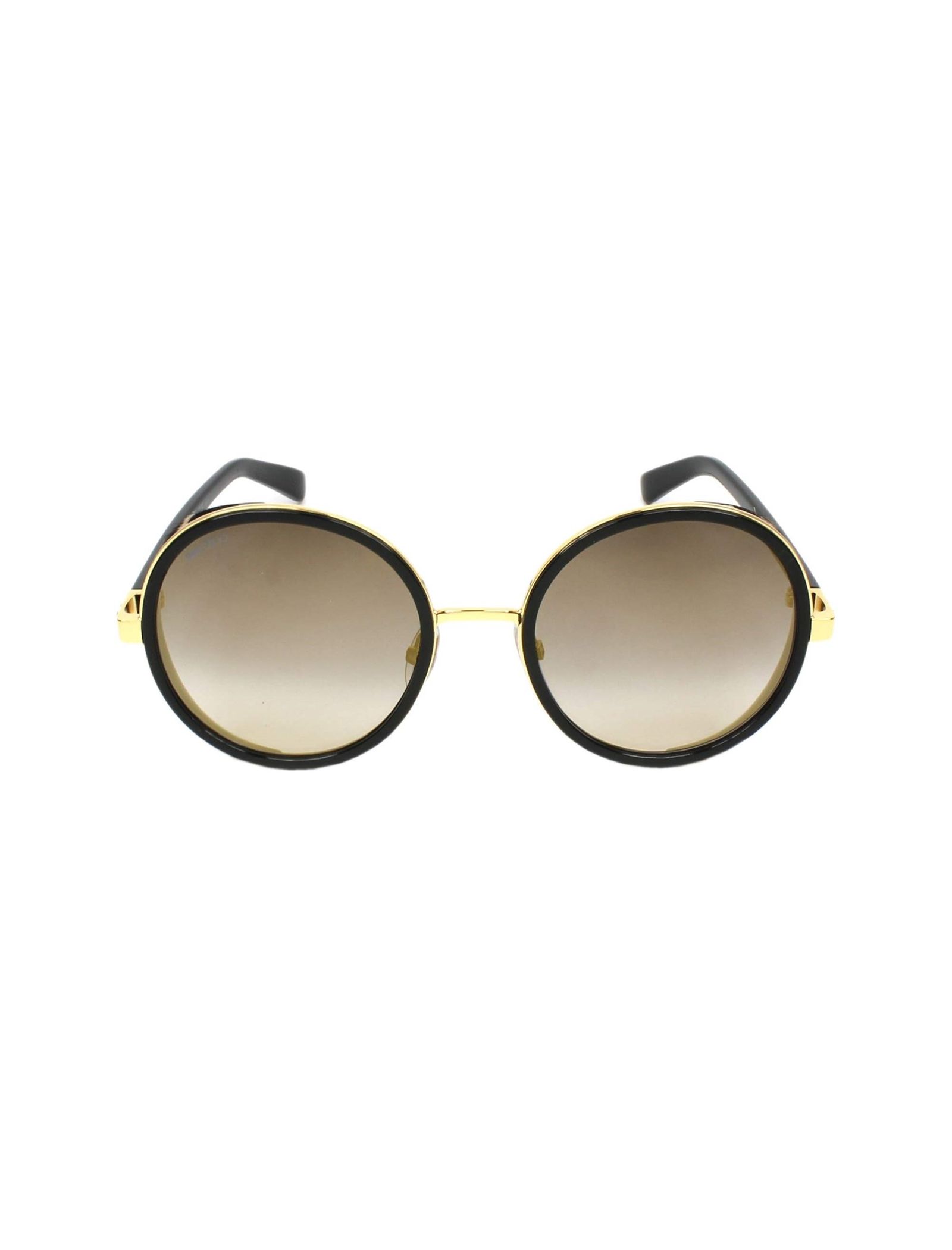 عینک آفتابی گرد بزرگسال - جیمی چو - مشکي طلايي - 1