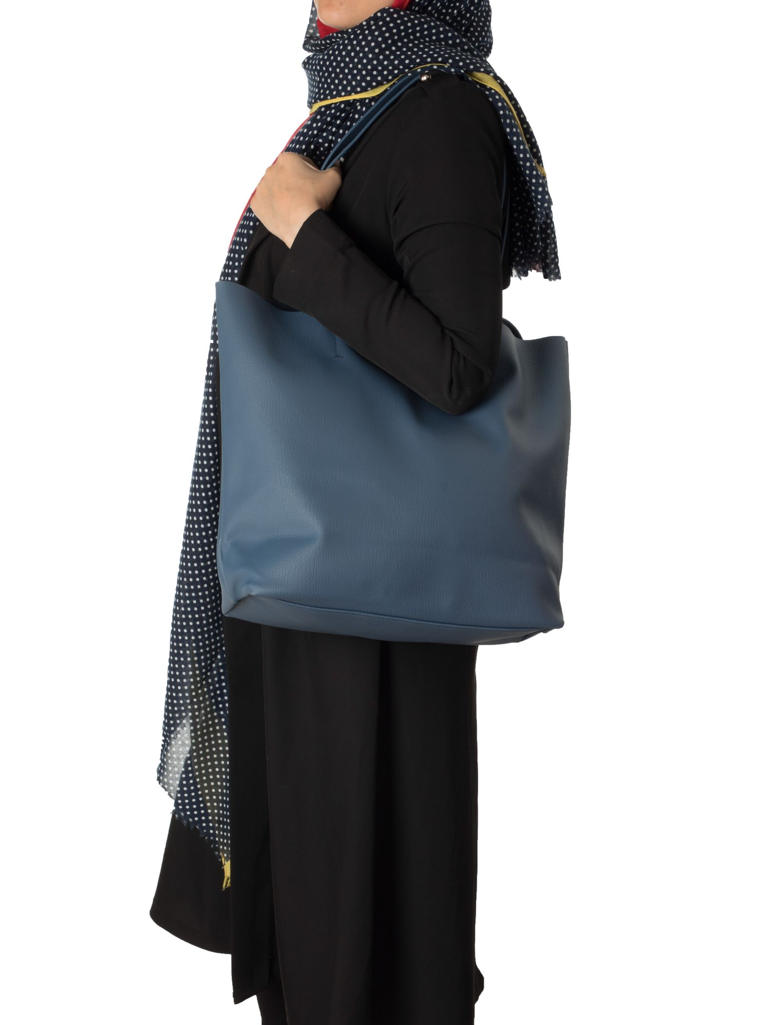 کیف دوشی زنانه - یوپیم - سرمه اي - 7