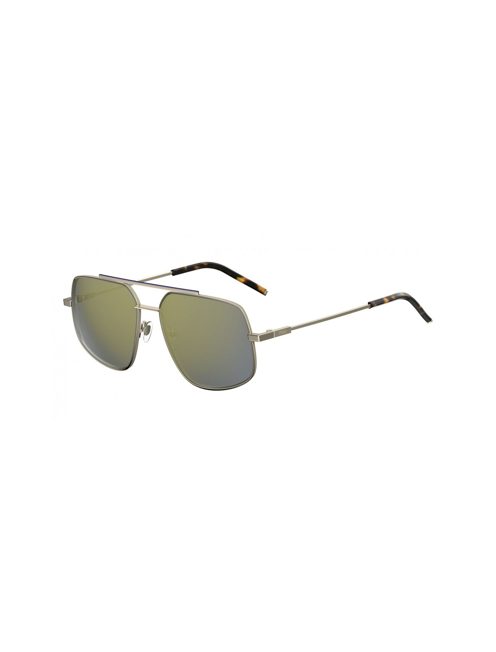 عینک آفتابی خلبانی مردانه - فندی - طلايي - 3