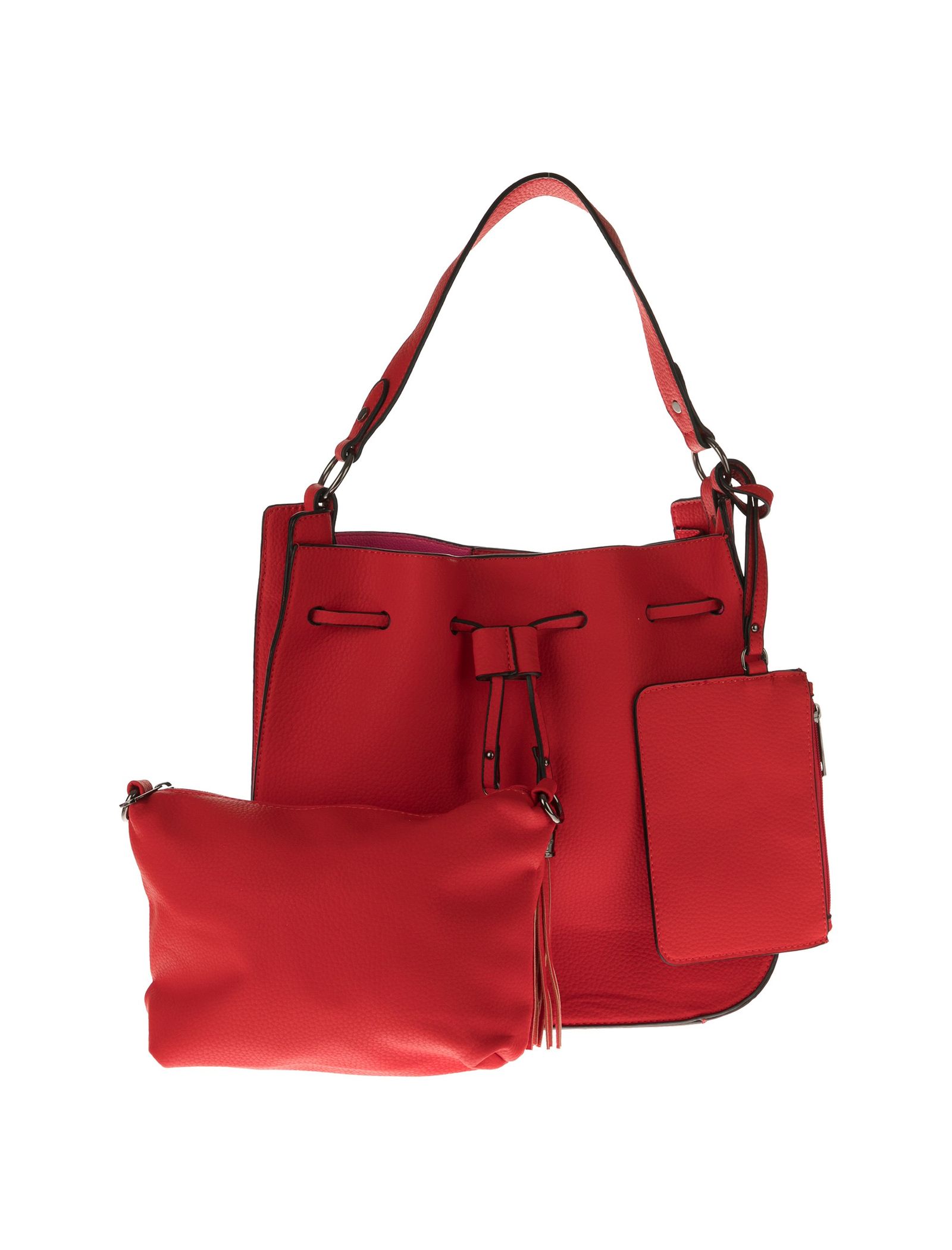 کیف دوشی روزمره زنانه - جانی اند جانی تک سایز - قرمز - 2