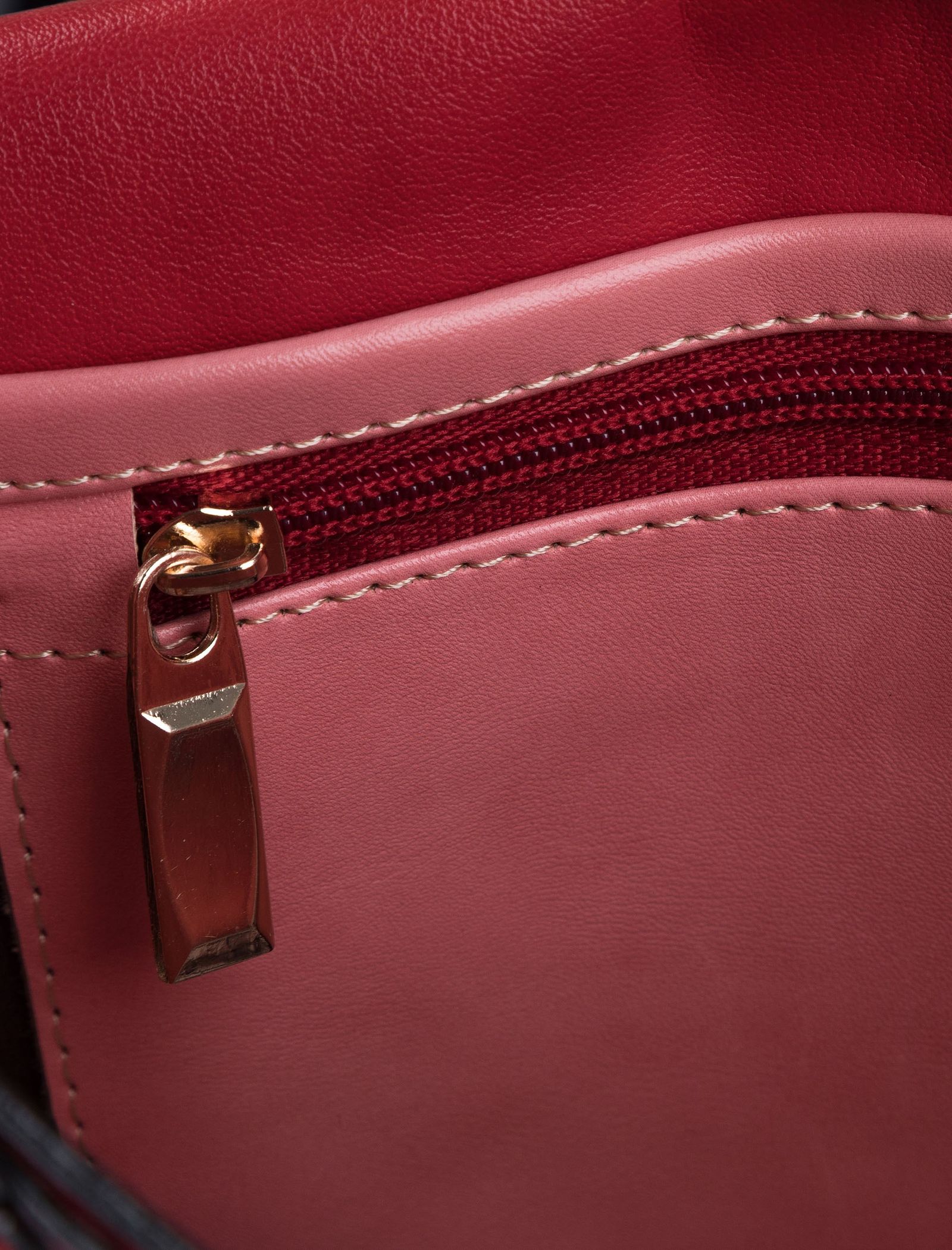 کیف دستی چرم روزمره زنانه Gianna - آرتمن - قرمز - 7