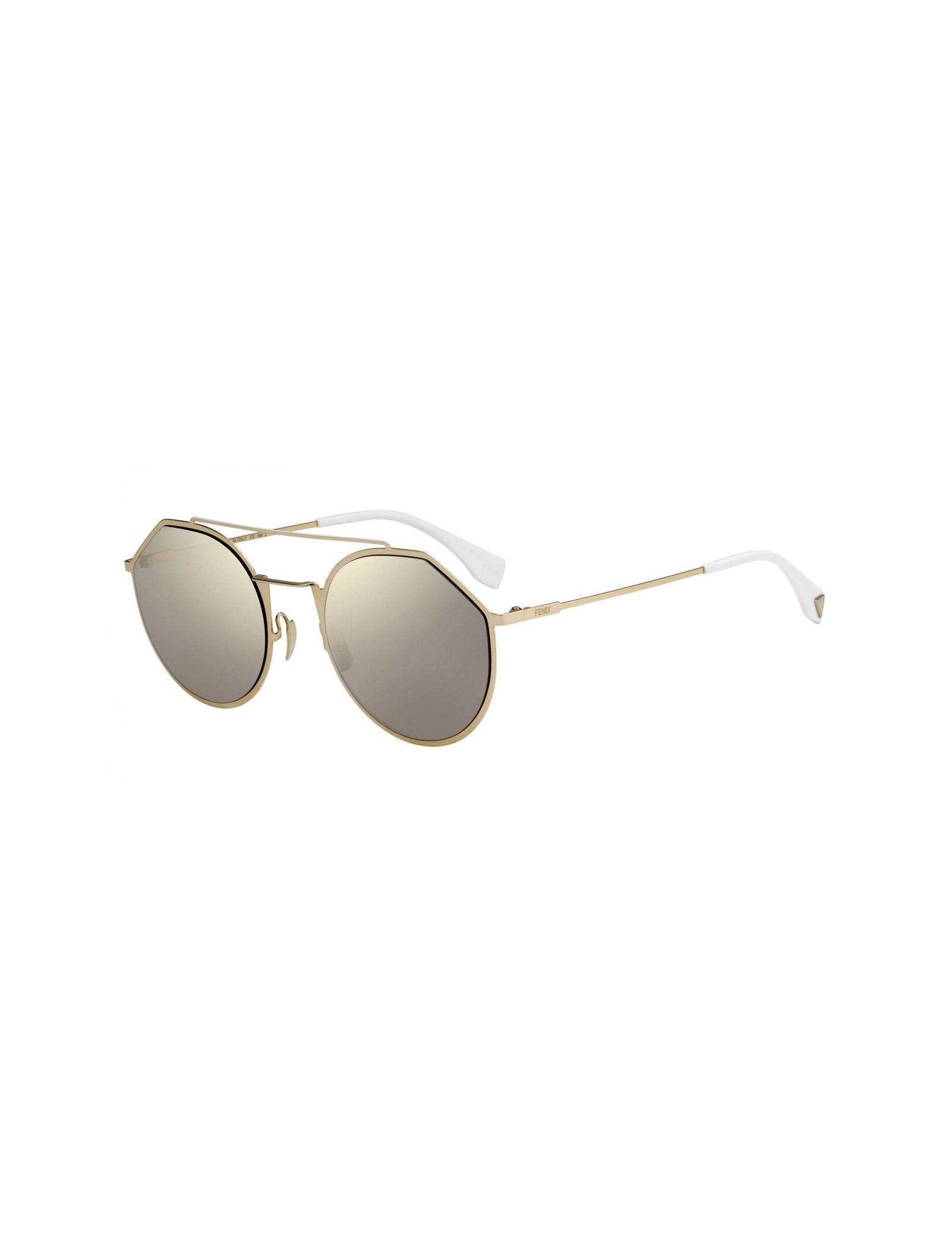 عینک آفتابی خلبانی مردانه - فندی - طلايي - 2