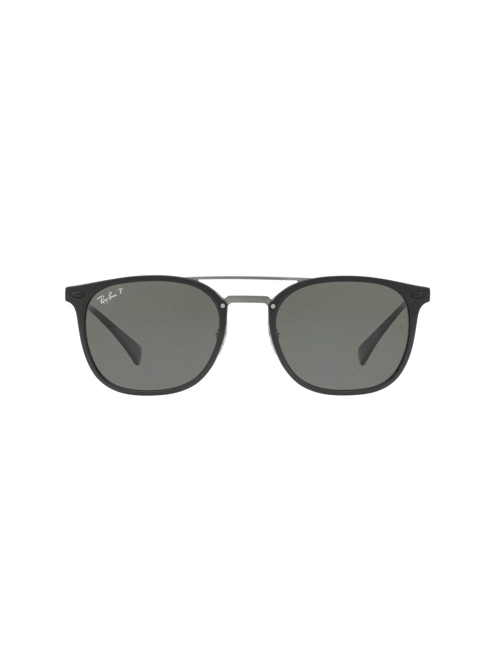 عینک آفتابی مربع مردانه - ری بن - مشکي - 1