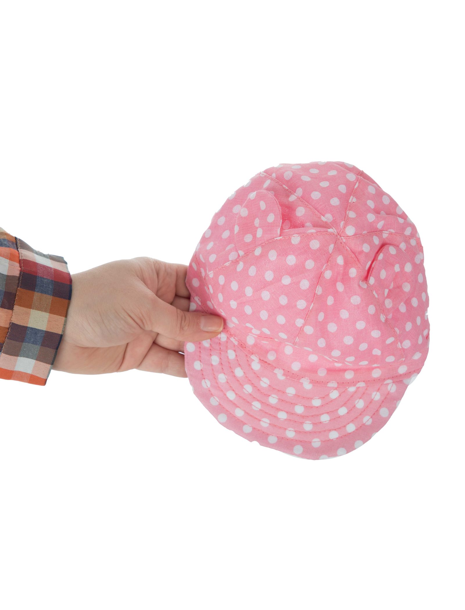 کلاه نخی طرح دار نوزادی دخترانه - بلوکیدز - صورتي - 5
