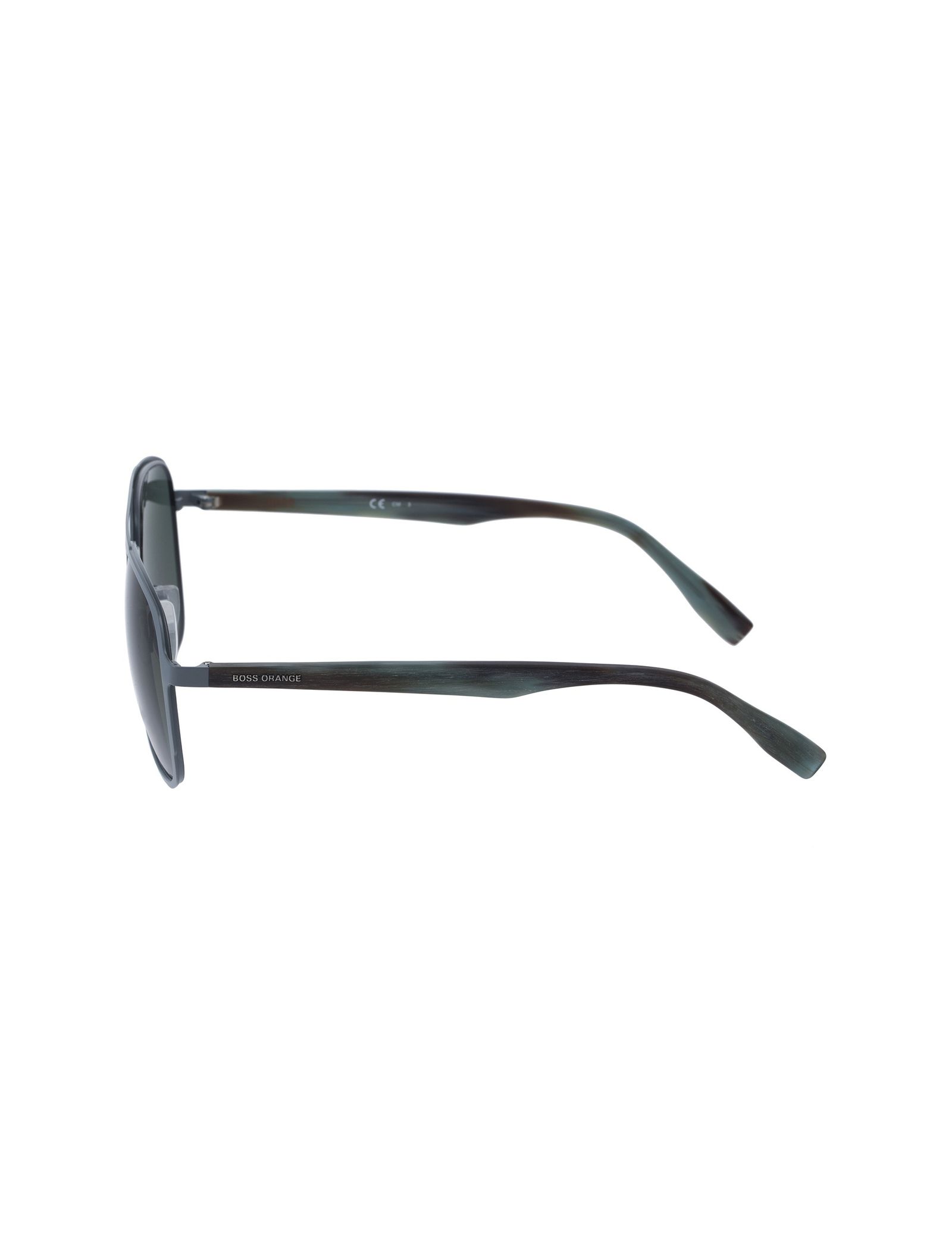 عینک آفتابی خلبانی مردانه - باس اورنج - سبز - 3