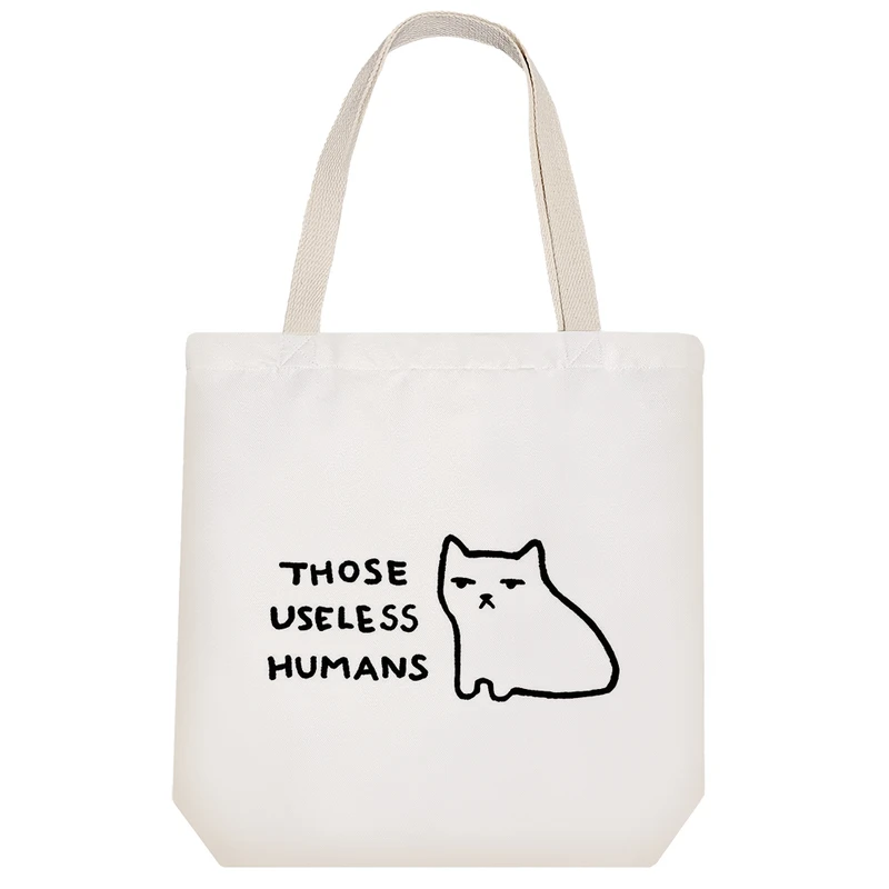 ساک خرید خندالو طرح گربه عصبانی کد 3434