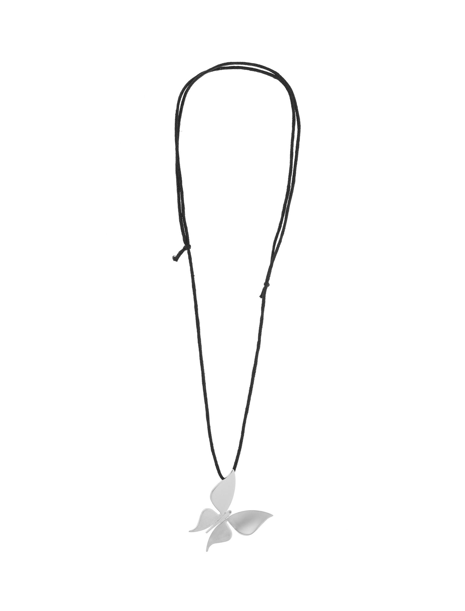 گردنبند استیل زنانه - برازوی تک سایز - نقره‌اي - 1