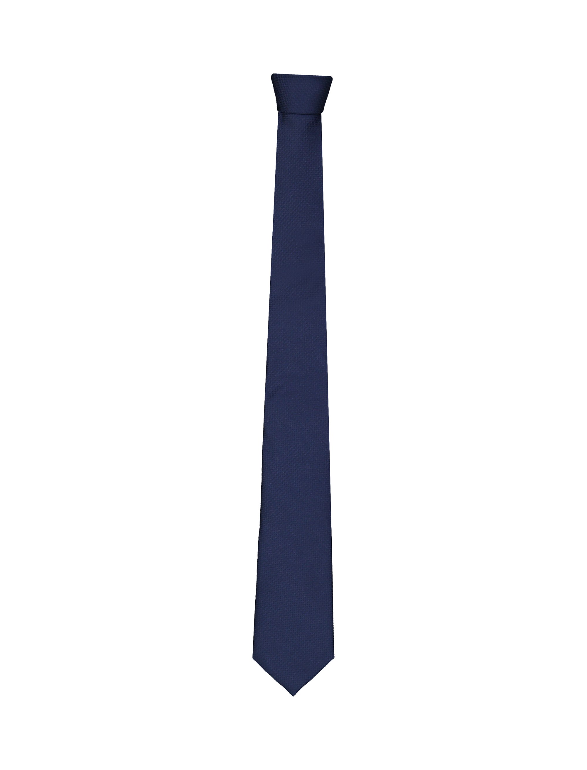 کراوات ابریشمی طرح دار مردانه - یوپیم تک سایز - سرمه اي - 1