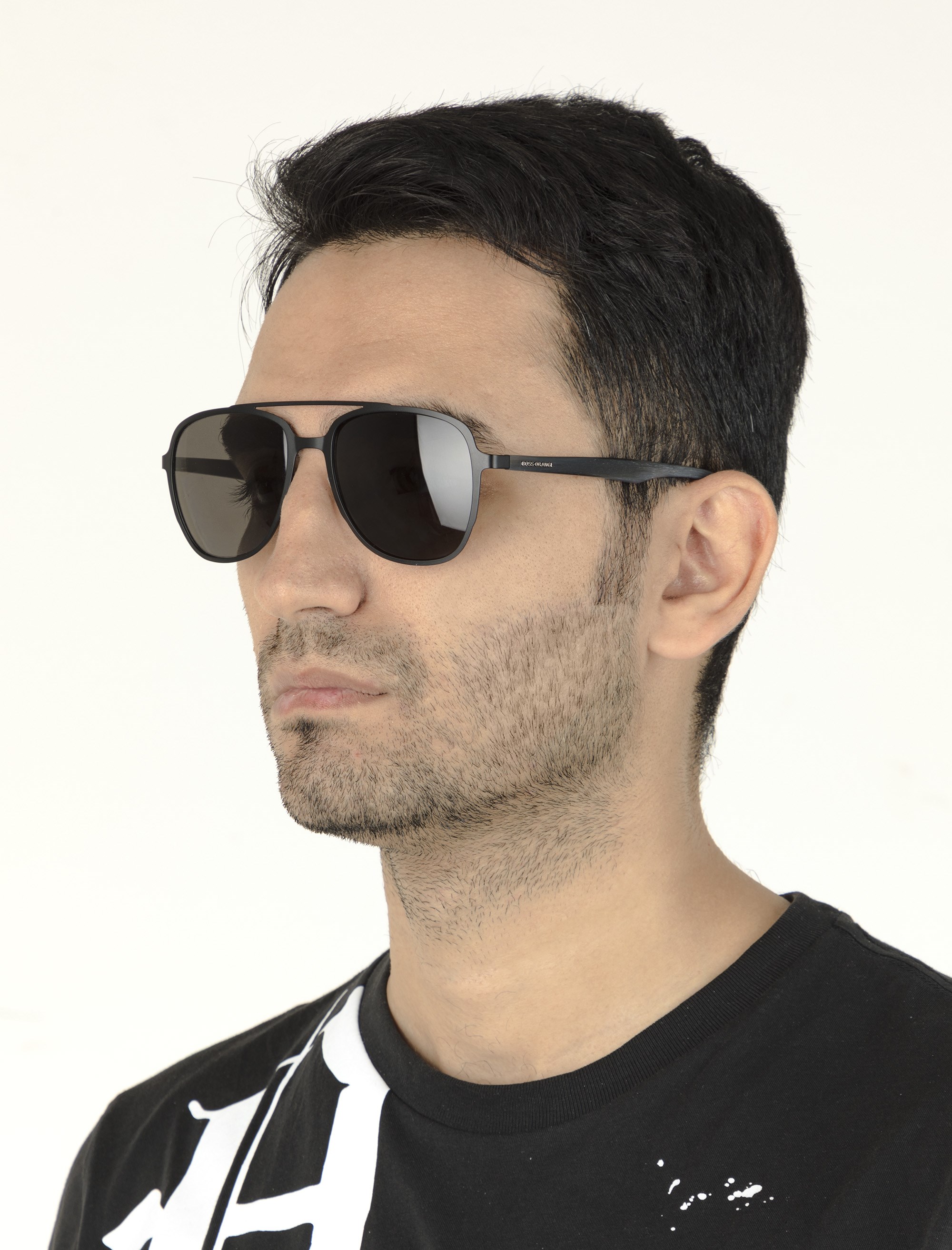 عینک آفتابی ژیوانشی مردانه - باس اورنج - مشکي - 9