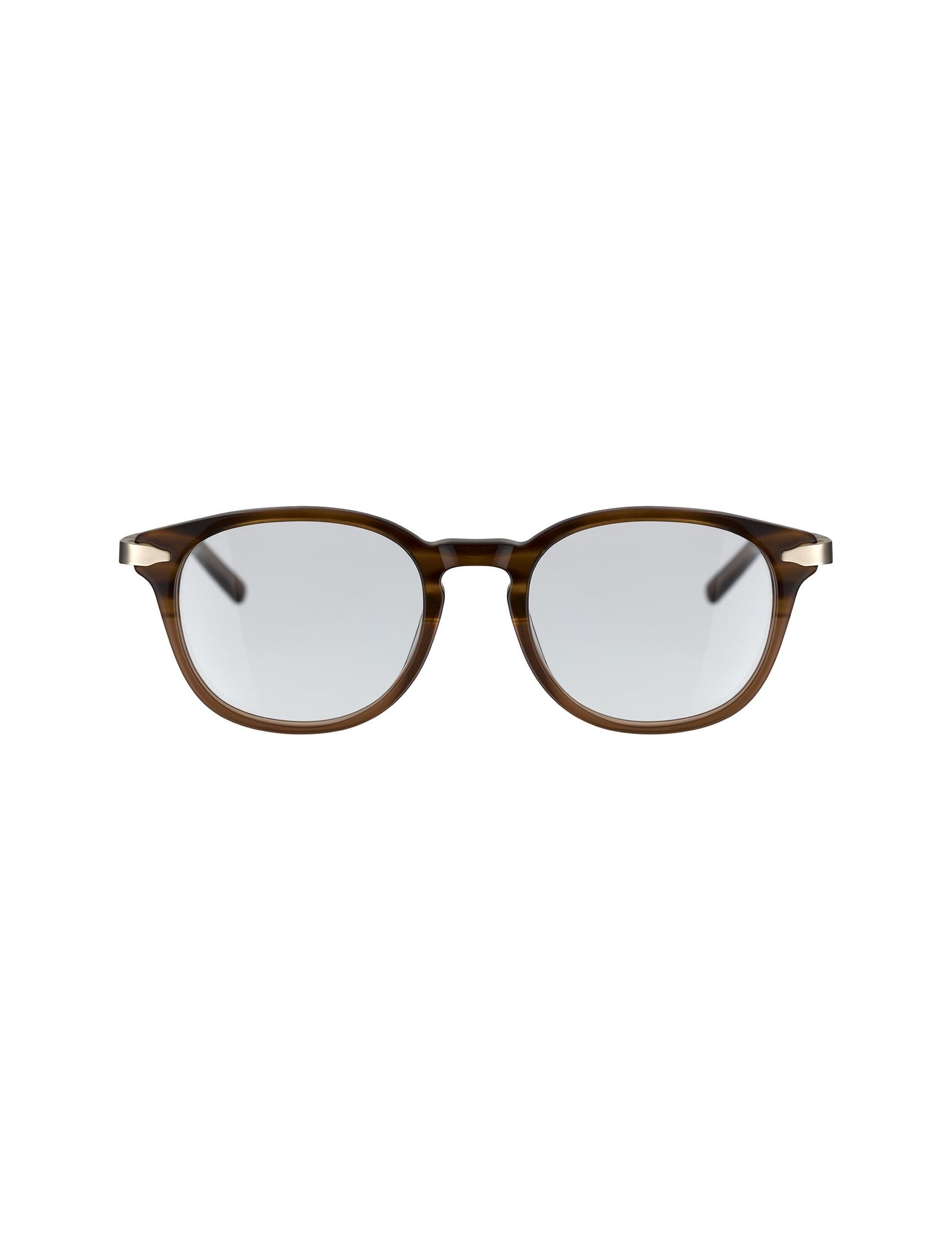 عینک طبی پنتوس مردانه - اسپاین - قهوه اي  - 1