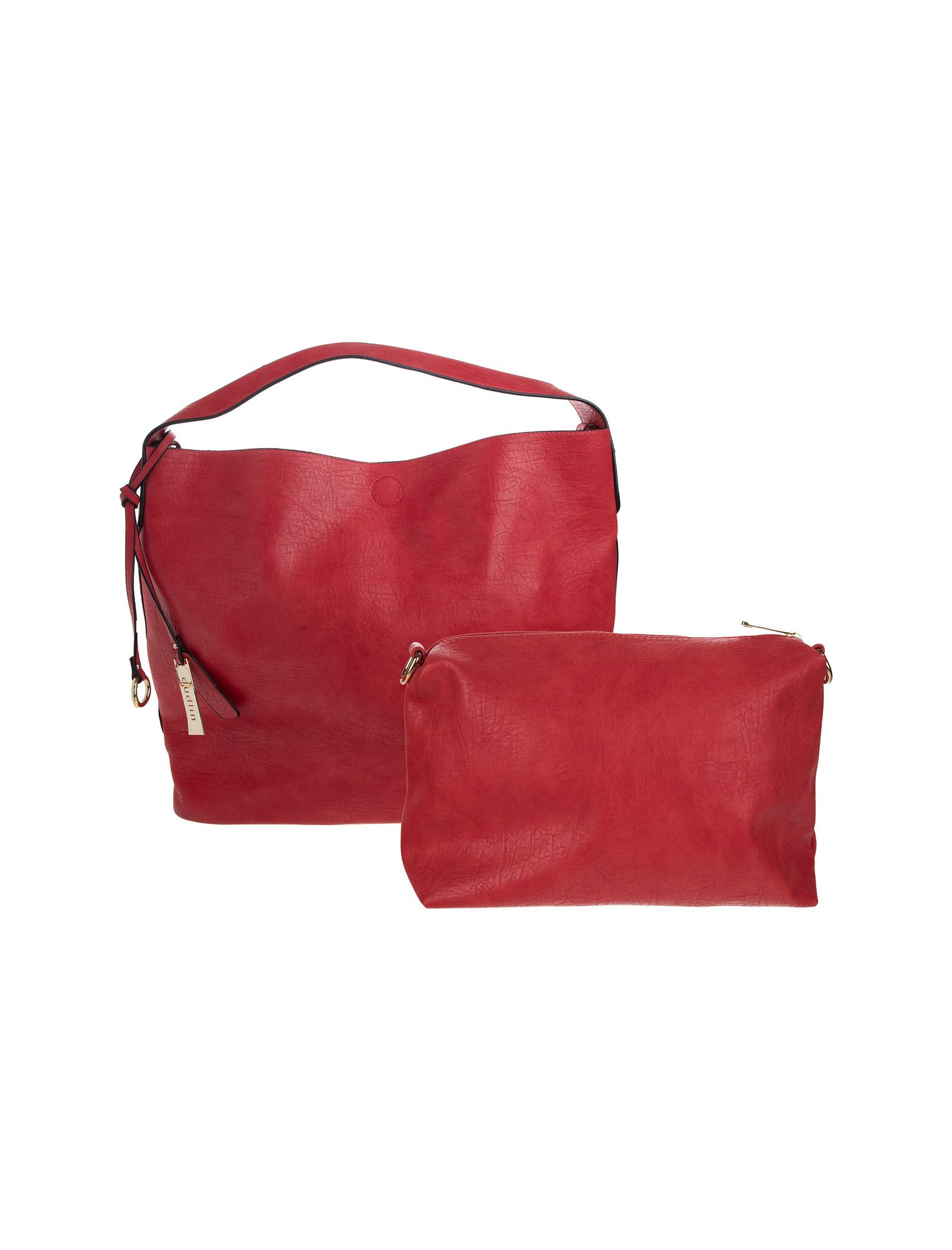 کیف دستی روزمره زنانه - دادلین تک سایز - قرمز - 5