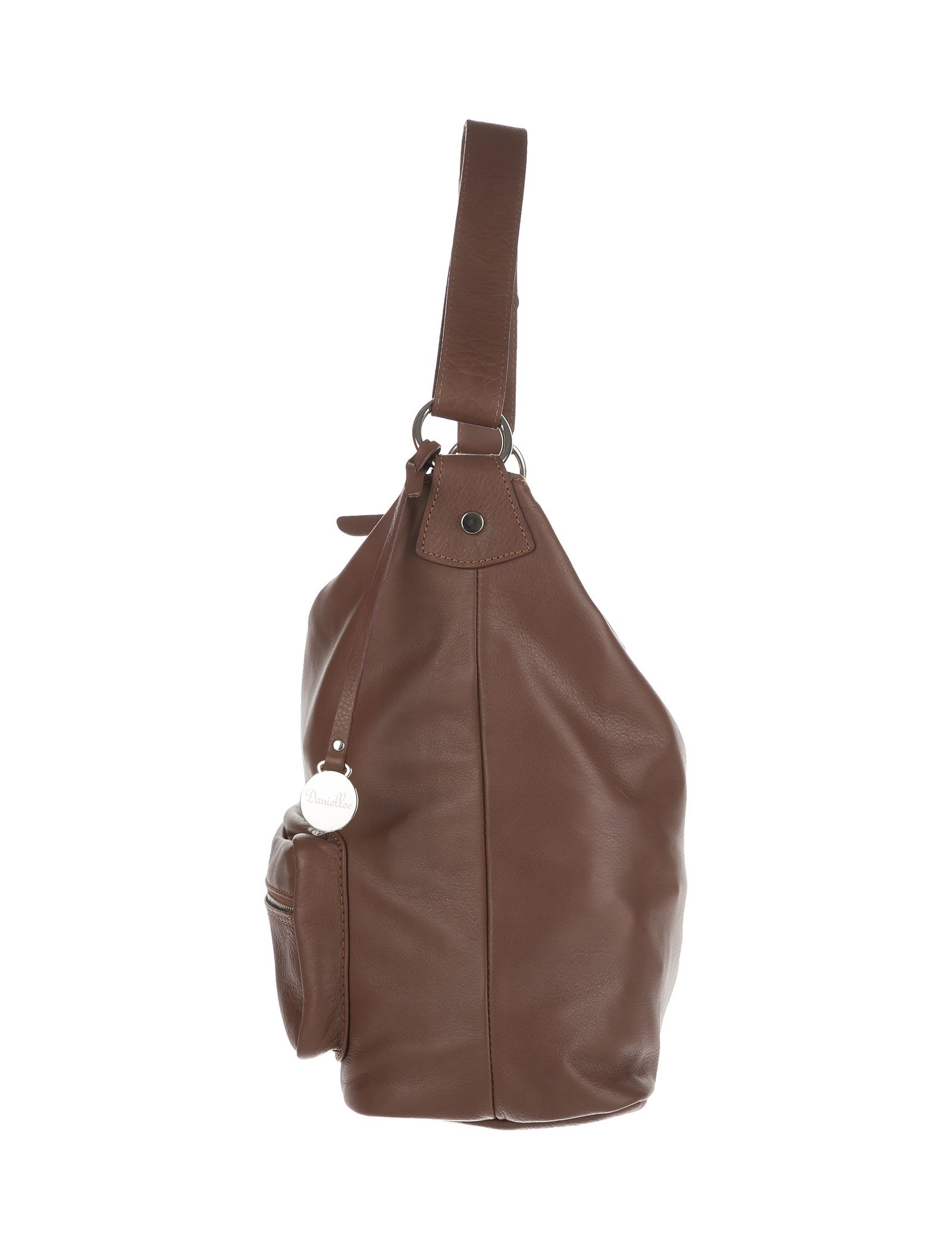 کیف دوشی چرم روزمره زنانه Gloria - دنیلی تک سایز - قهوه اي  - 4