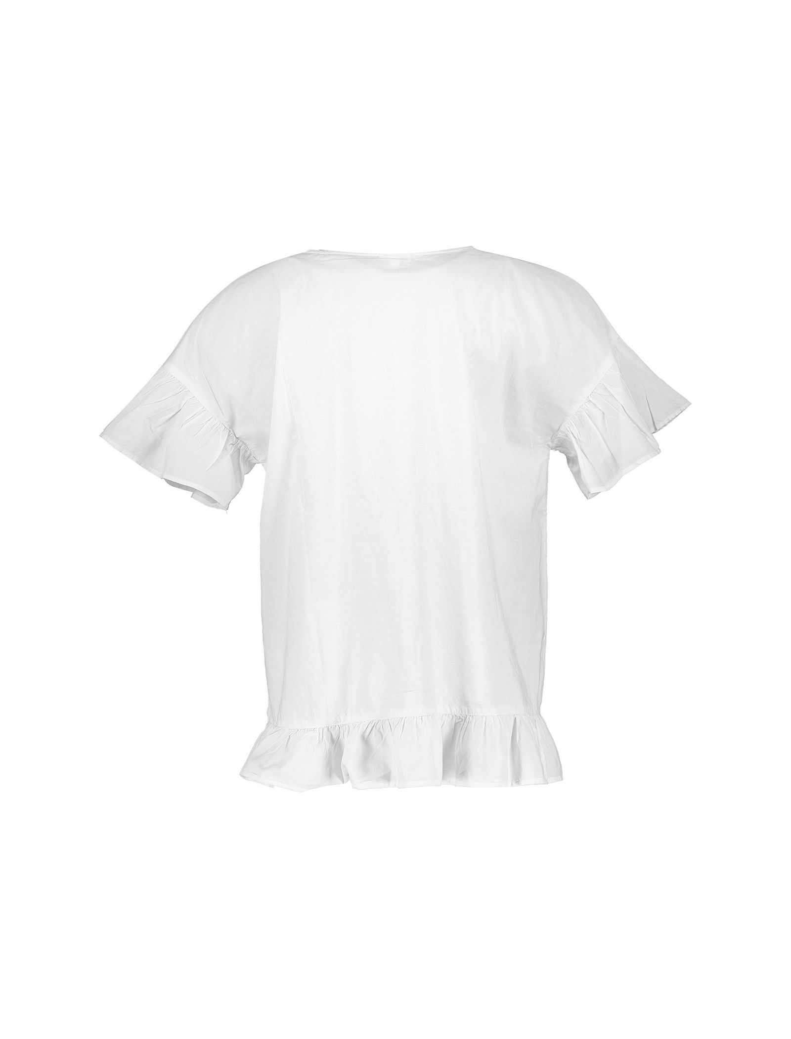 تی شرت و شلوار نخی زنانه - یوپیم - طوسي و سفيد - 2