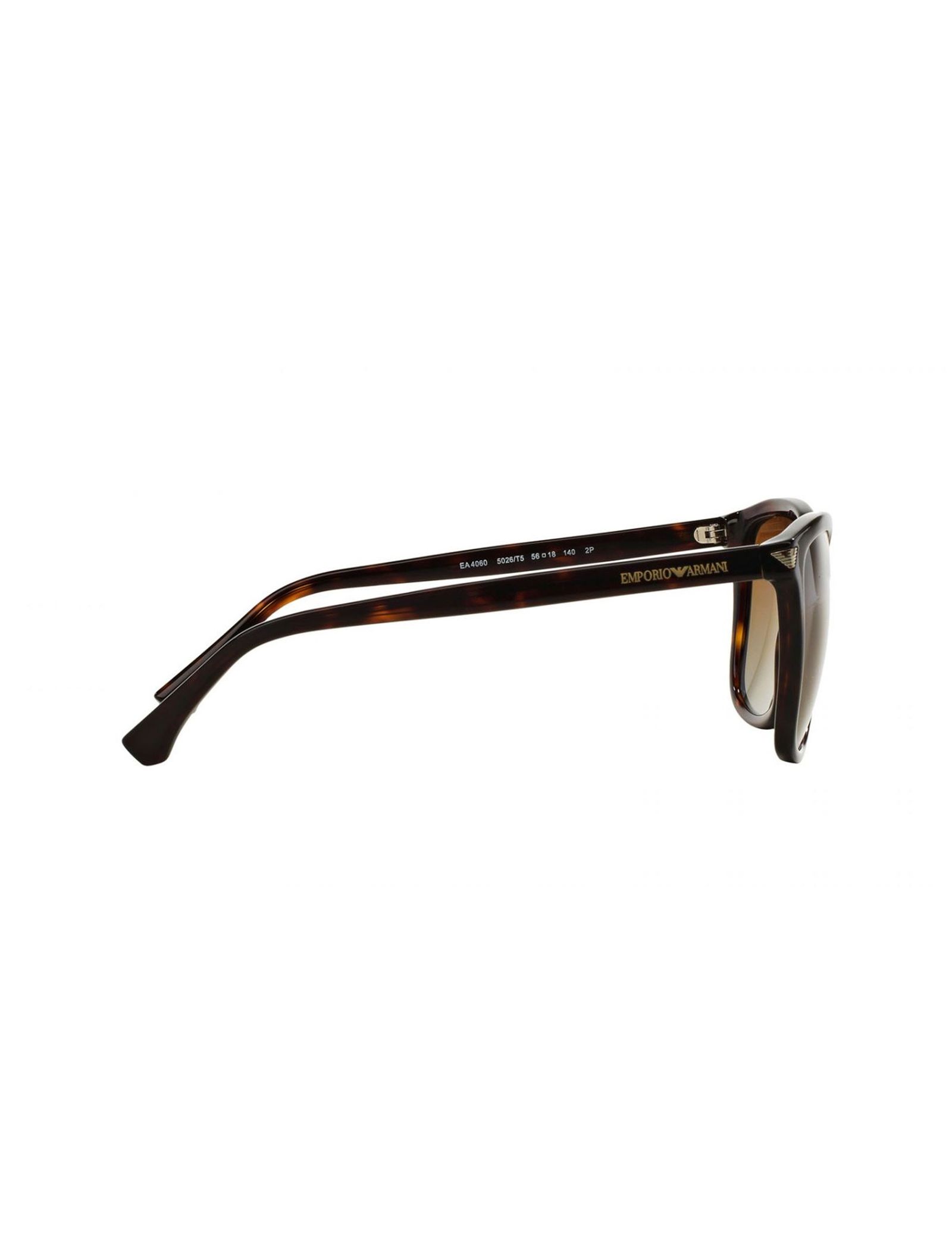 عینک آفتابی مربعی زنانه - امپریو آرمانی - قهوه اي  - 5