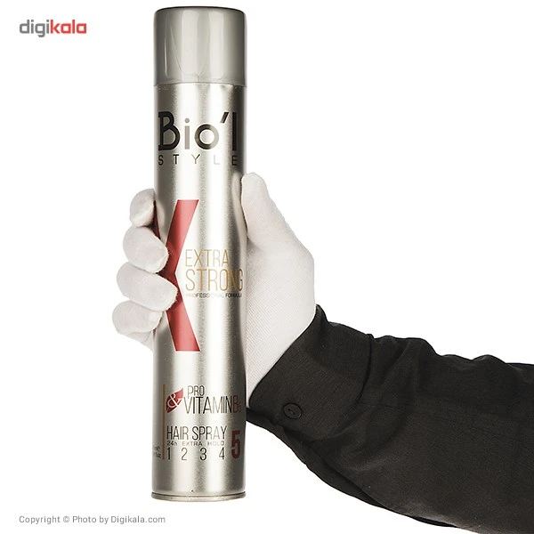 عکس شماره 3 : اسپری نگهدارنده حالت مو بیول مدل extra strong حجم 500 میلی لیتر