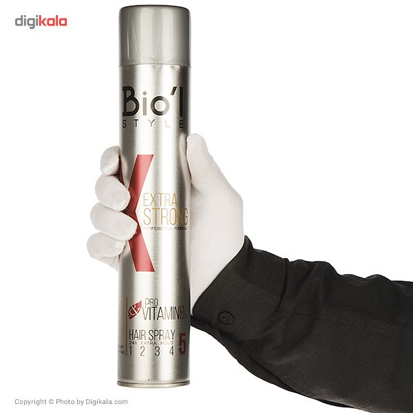 اسپری نگهدارنده حالت مو بیول مدل Extra Strong حجم 500 میلی لیتر