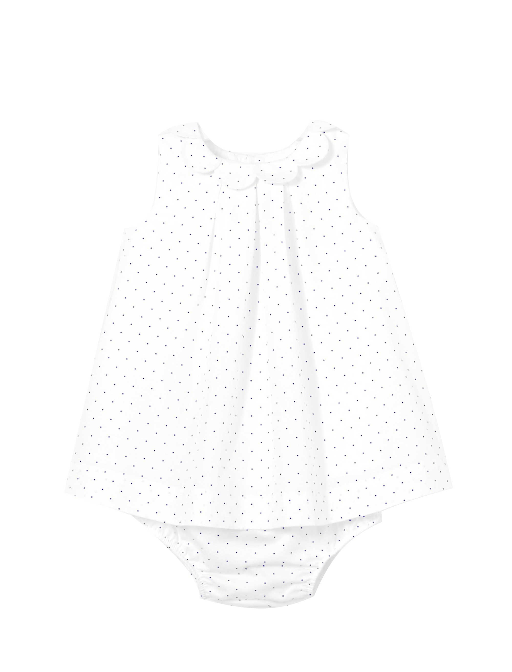 پیراهن نخی طرح دار نوزادی دخترانه PINAFORE - جاکادی