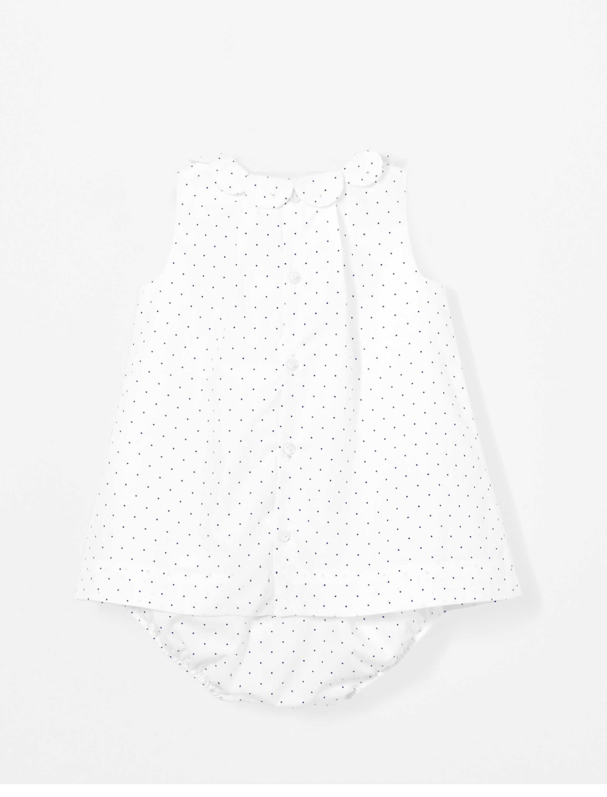 پیراهن نخی طرح دار نوزادی دخترانه PINAFORE - جاکادی