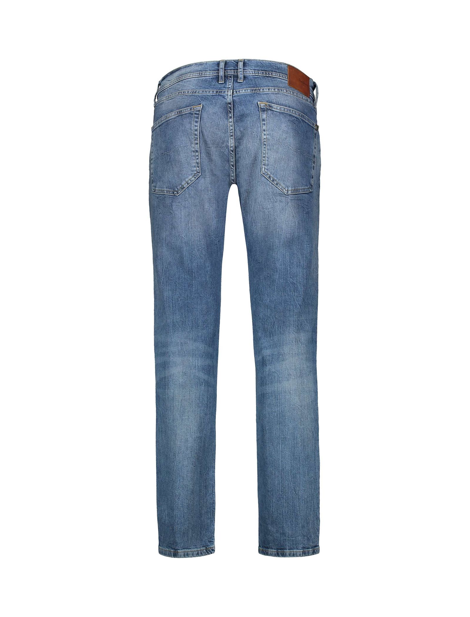 شلوار جین راسته مردانه - پپه جینز - آبي تيره - 3