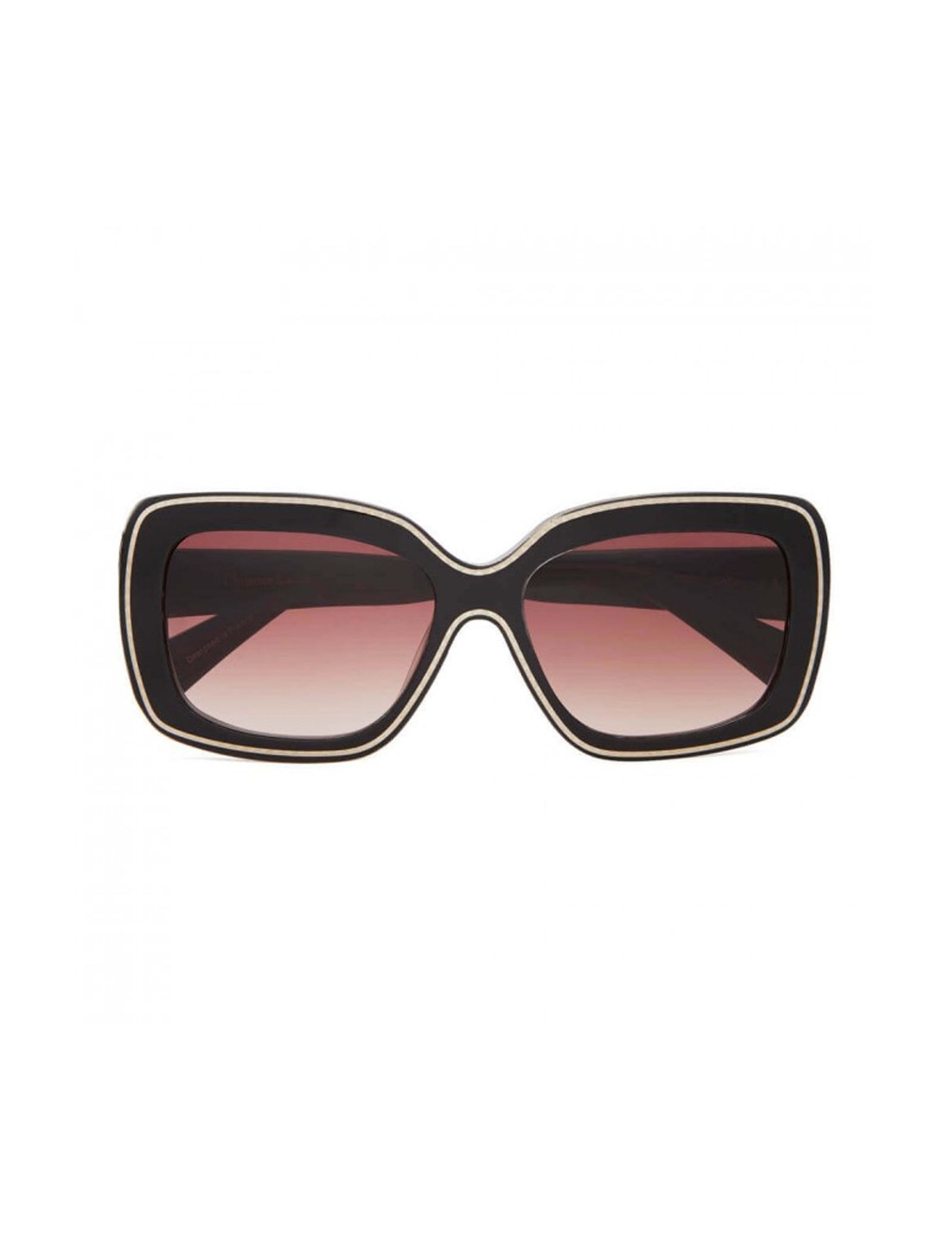 عینک آفتابی مربعی زنانه - کریستین لاکروآ - مشکي - 1