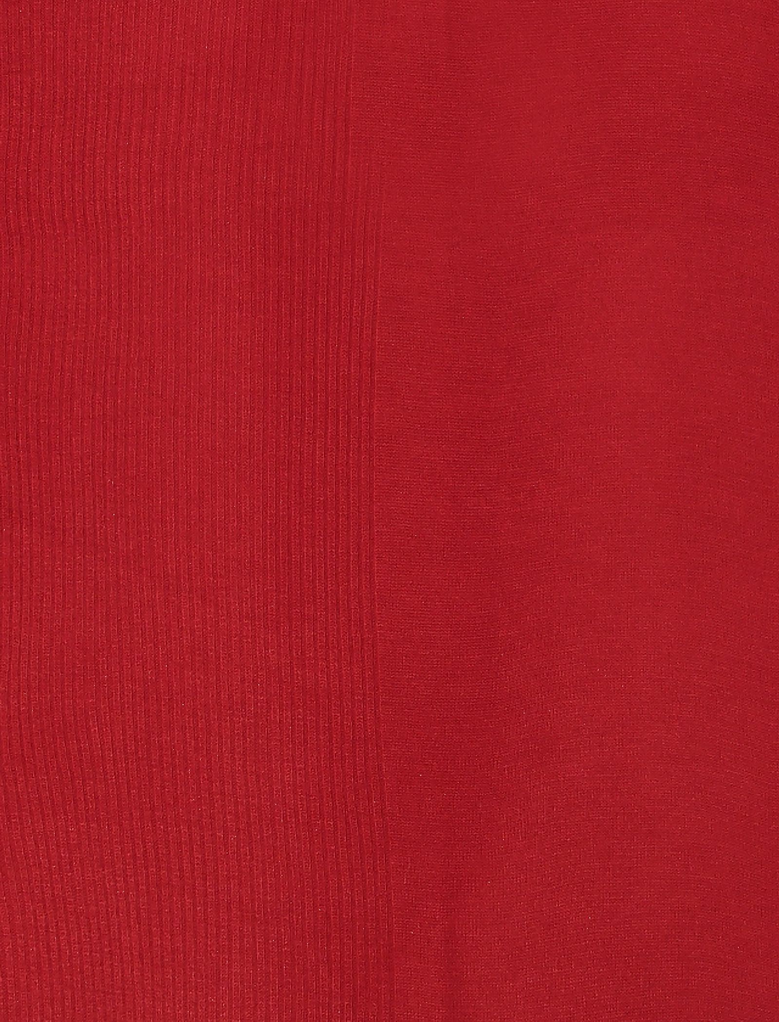 شال ساده زنانه - زیبو تک سایز - قرمز - 5