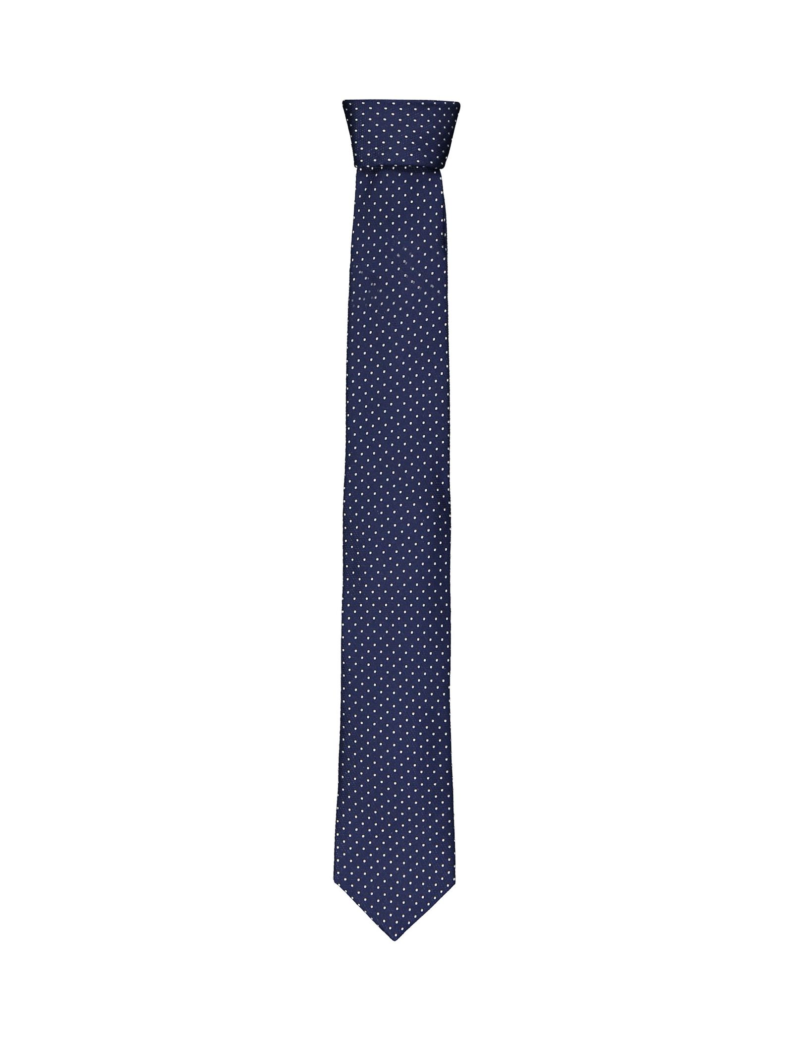 کراوات ابریشمی طرح دار مردانه - یوپیم - سرمه اي - 2