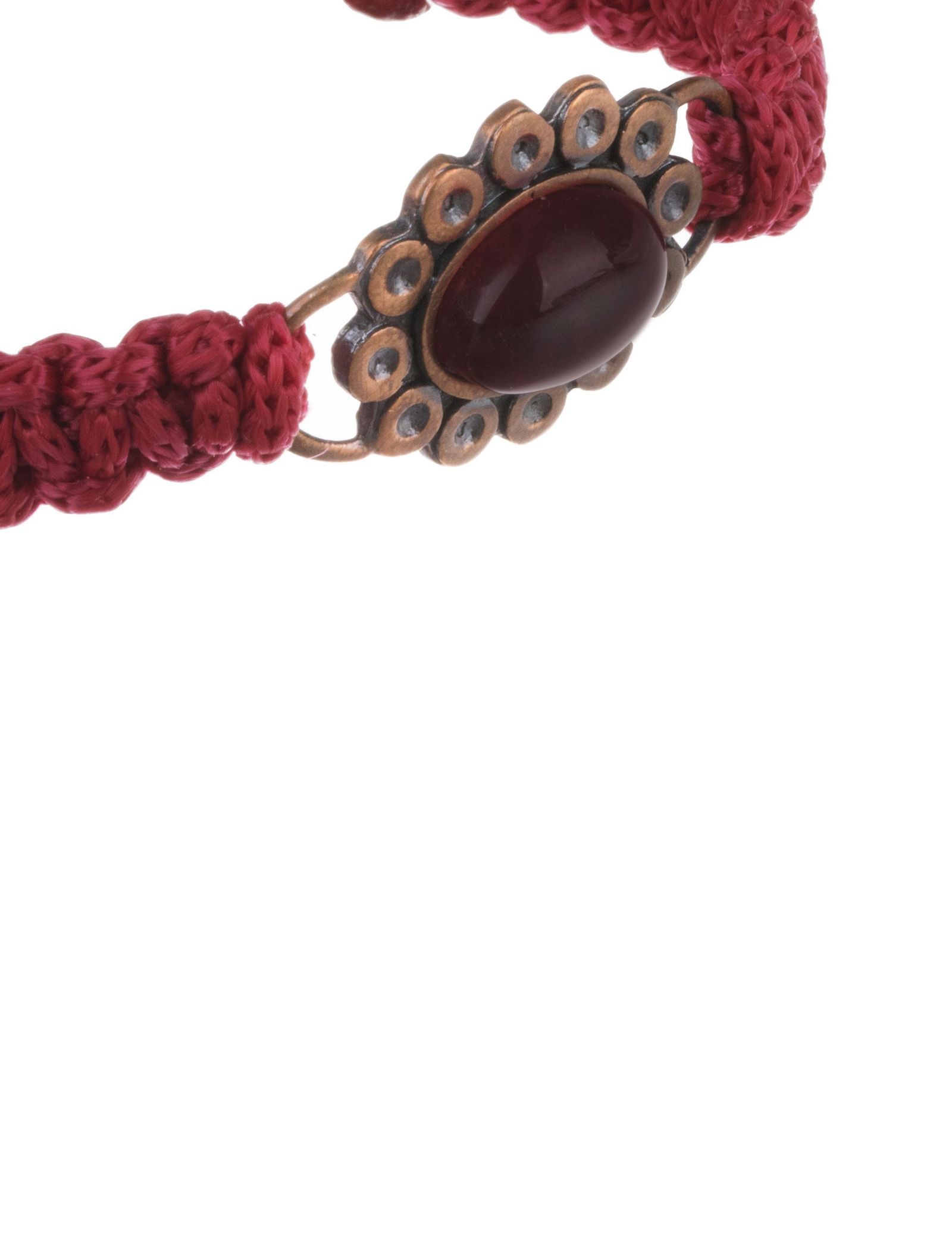 دستبند بندی زنانه - زرمس تک سایز - قرمز - 3