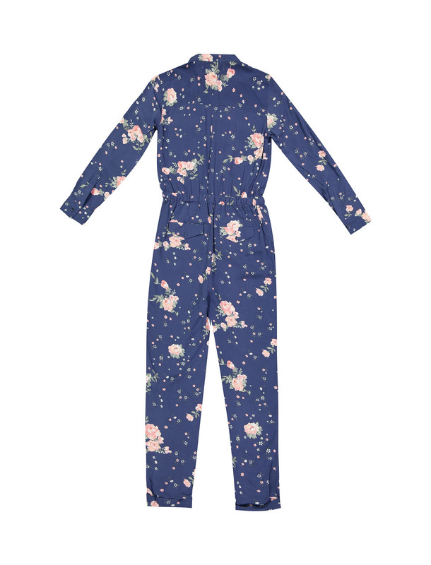سرهمی ویسکوز یقه گرد دخترانه MINA JR - پپه جینز سرهمی ویسکوز یقه گرد دخترانه MINA JR - پپه جینز