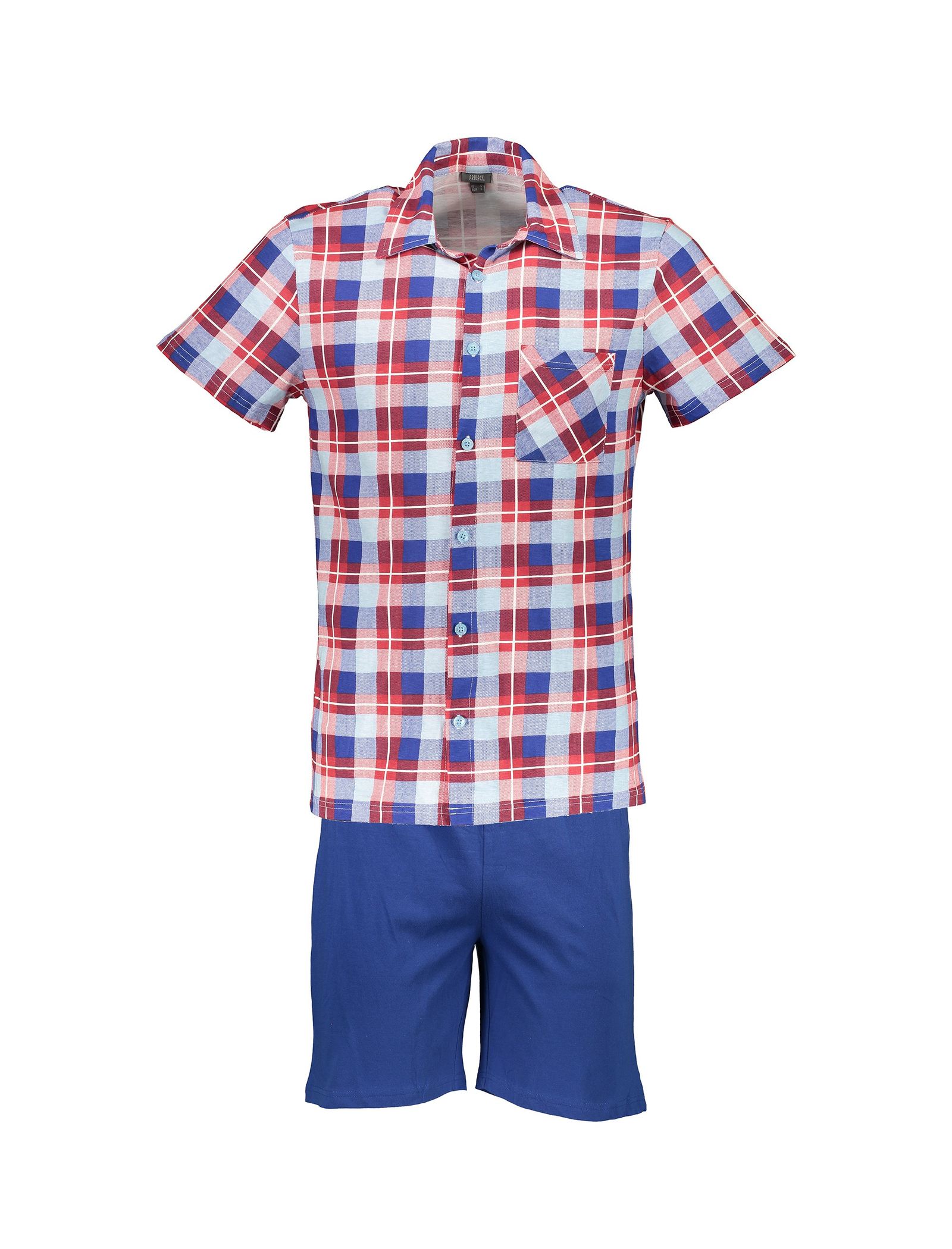 پیراهن و شلوارک راحتی نخی مردانه - یوپیم - چند رنگ - 1