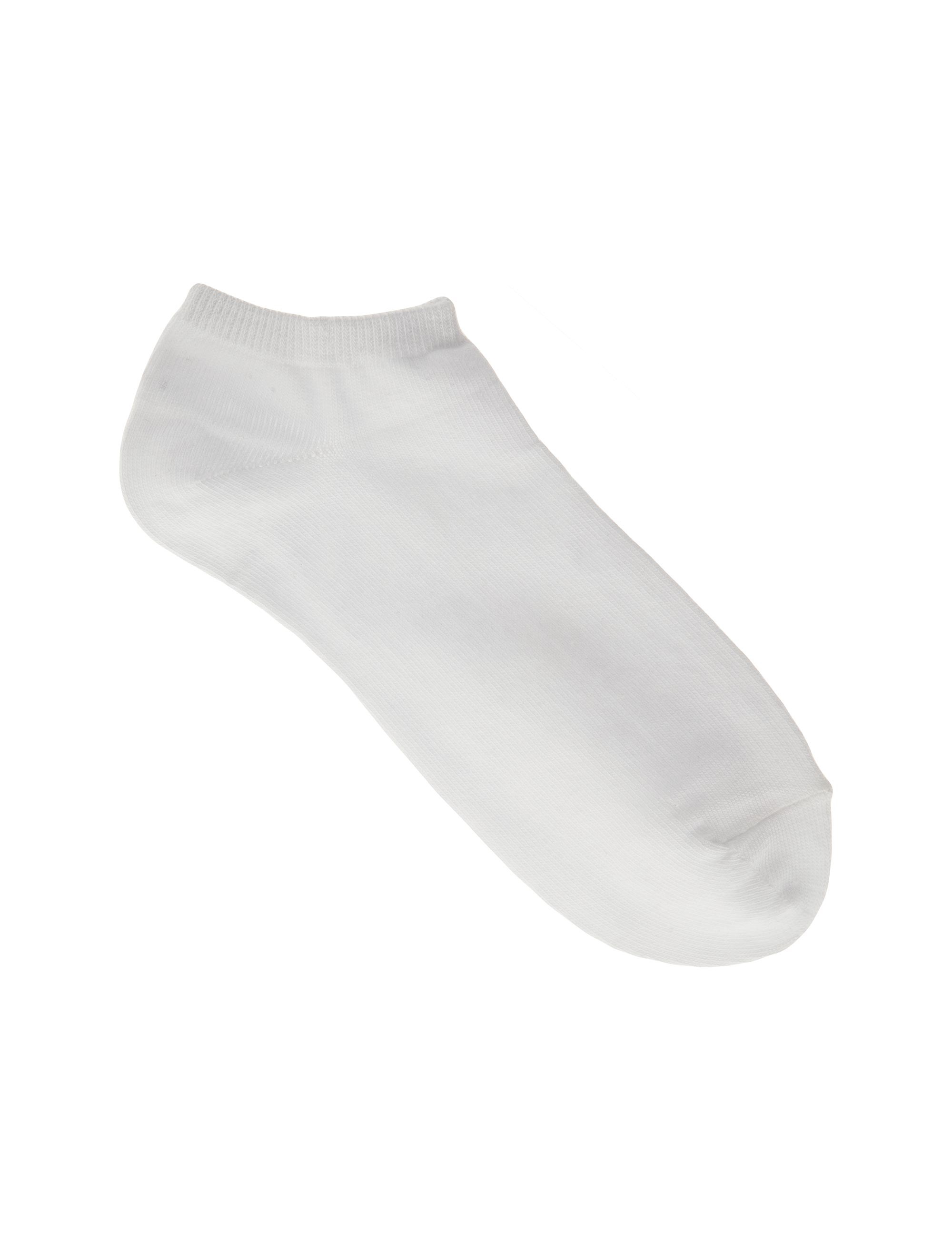جوراب نخی ساق کوتاه زنانه - یوپیم - سفيد - 1