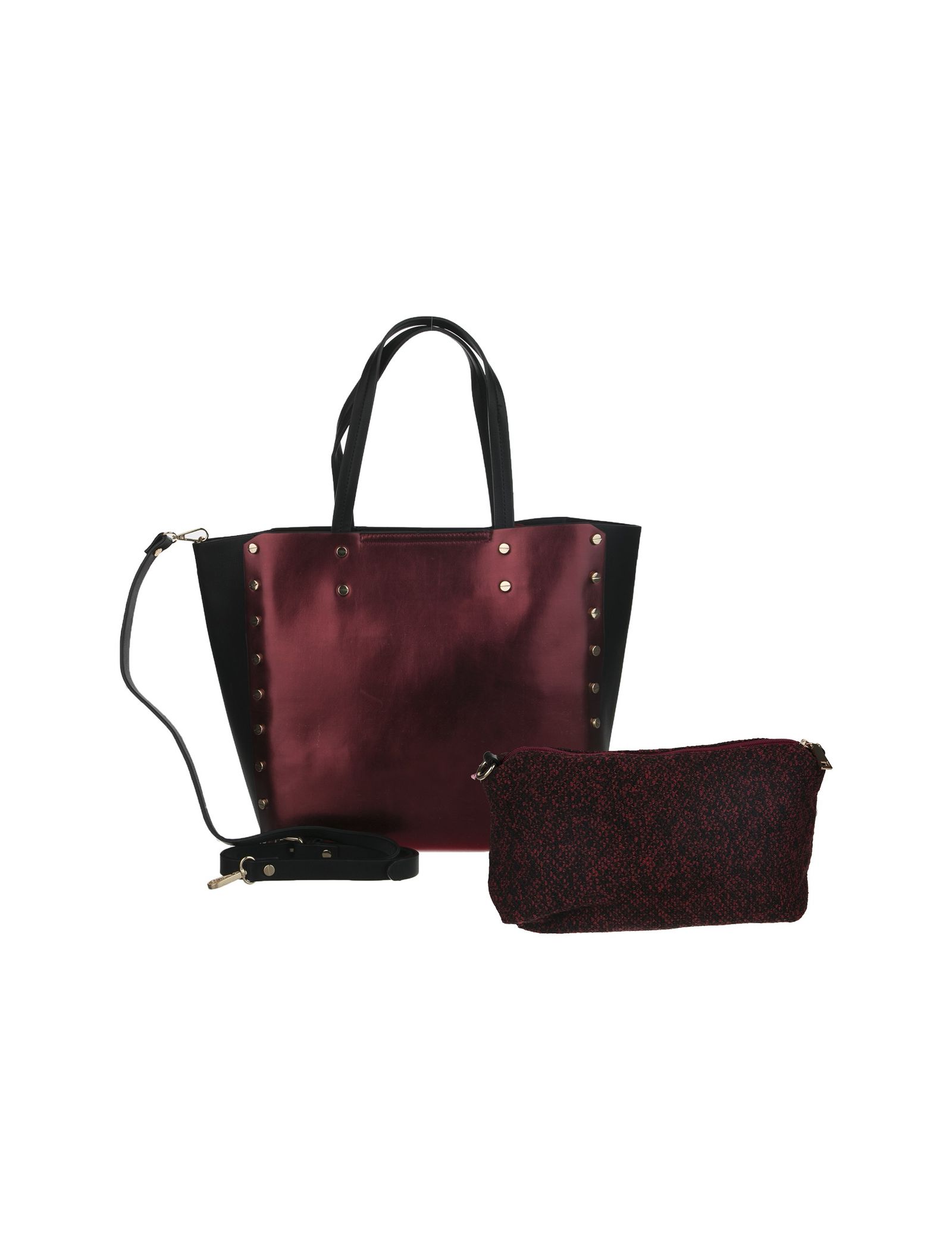 کیف دوشی روزمره زنانه - شانتال تک سایز - قرمز - 1
