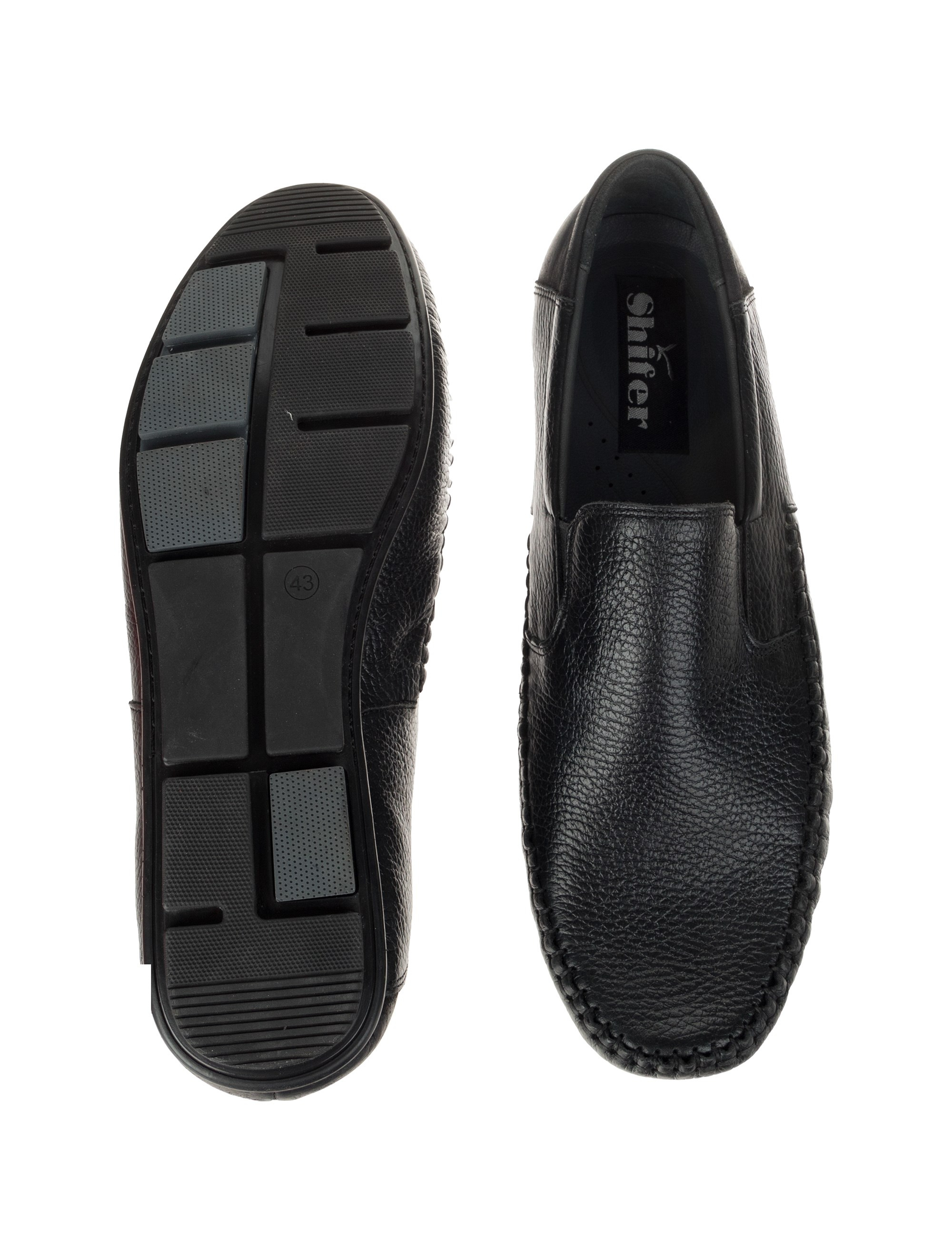 کفش راحتی چرم مردانه - شیفر