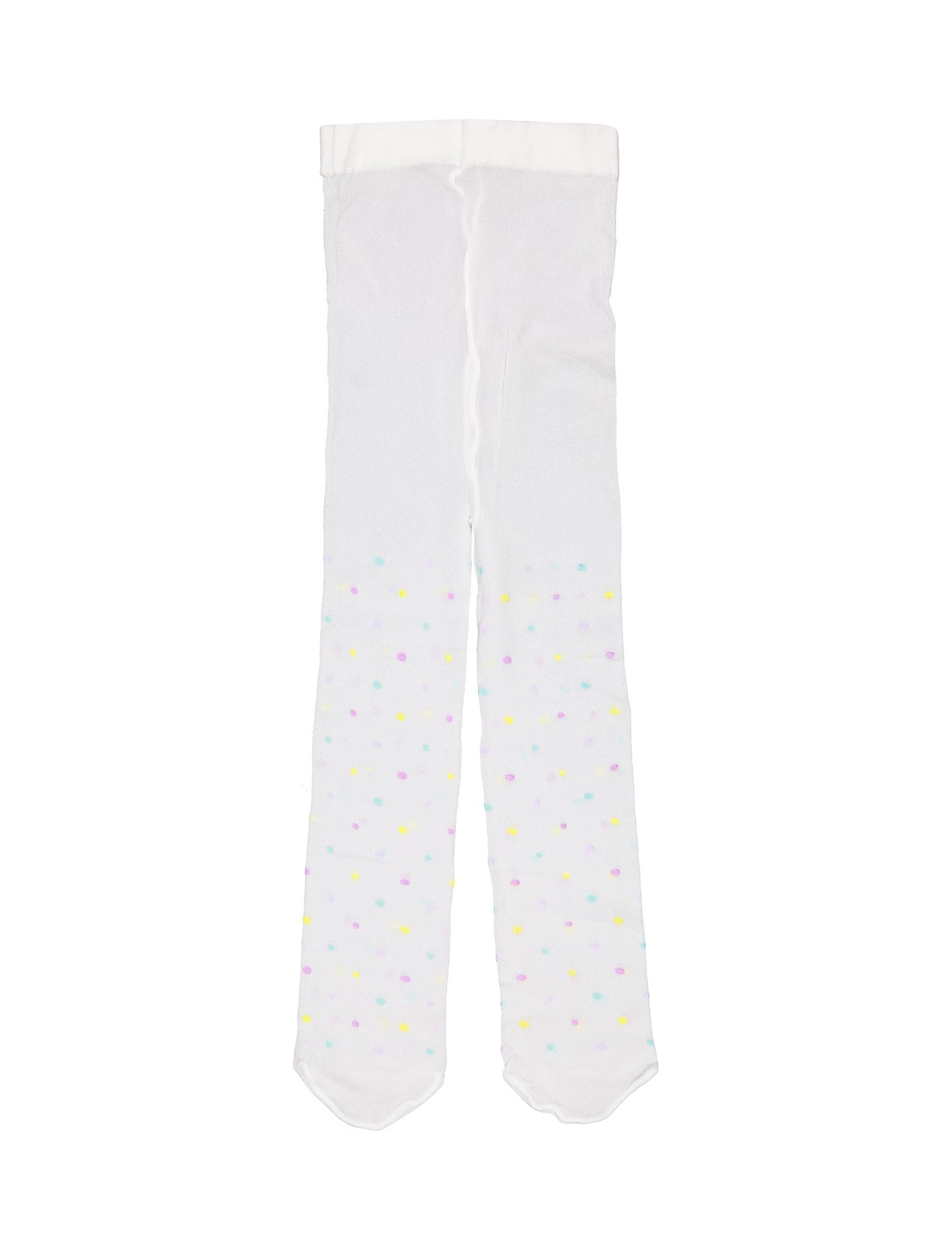 جوراب شلواری طرح دار نوزادی دخترانه - ایدکس - سفيد - 1
