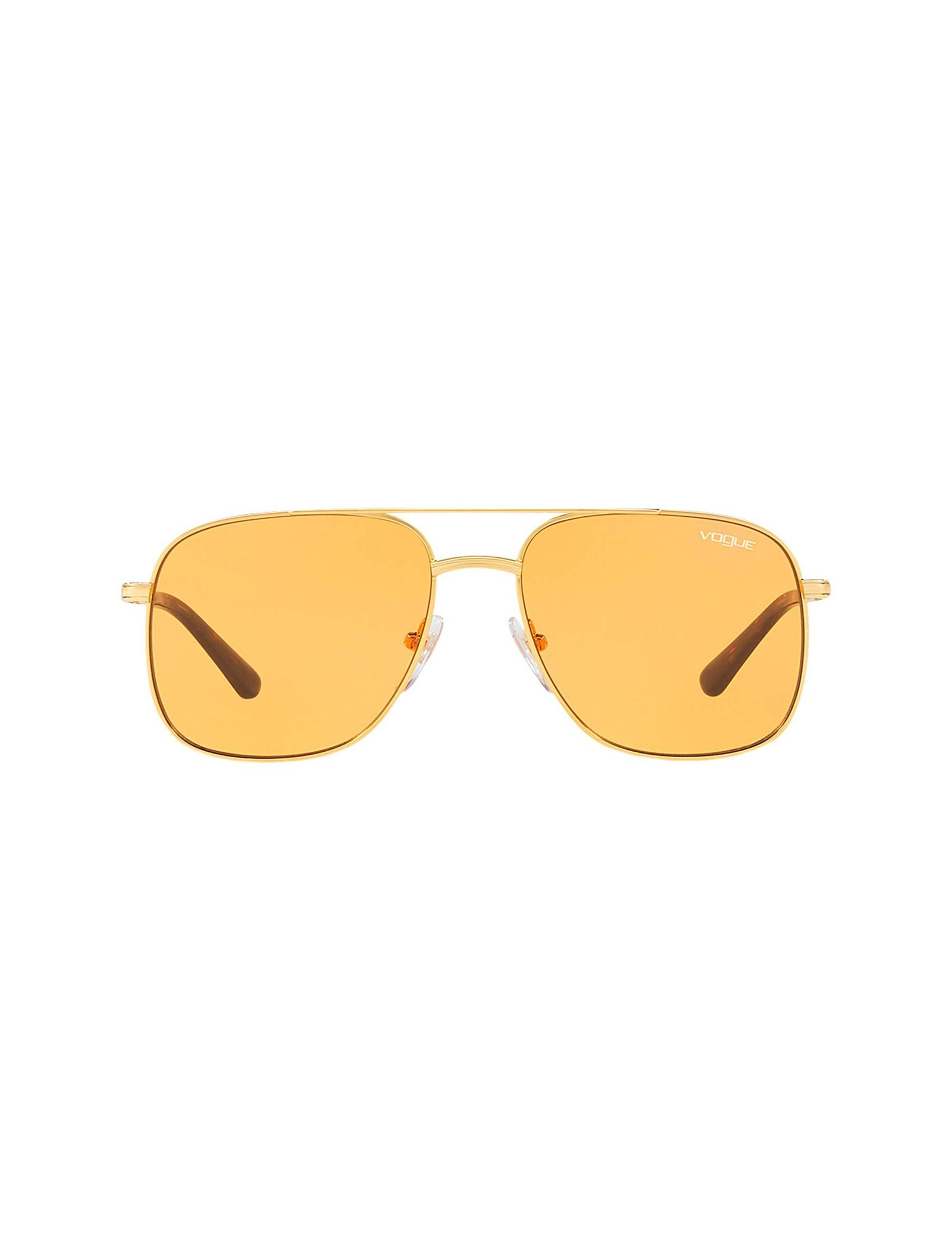 عینک آفتابی خلبانی زنانه - ووگ - طلايي - 1