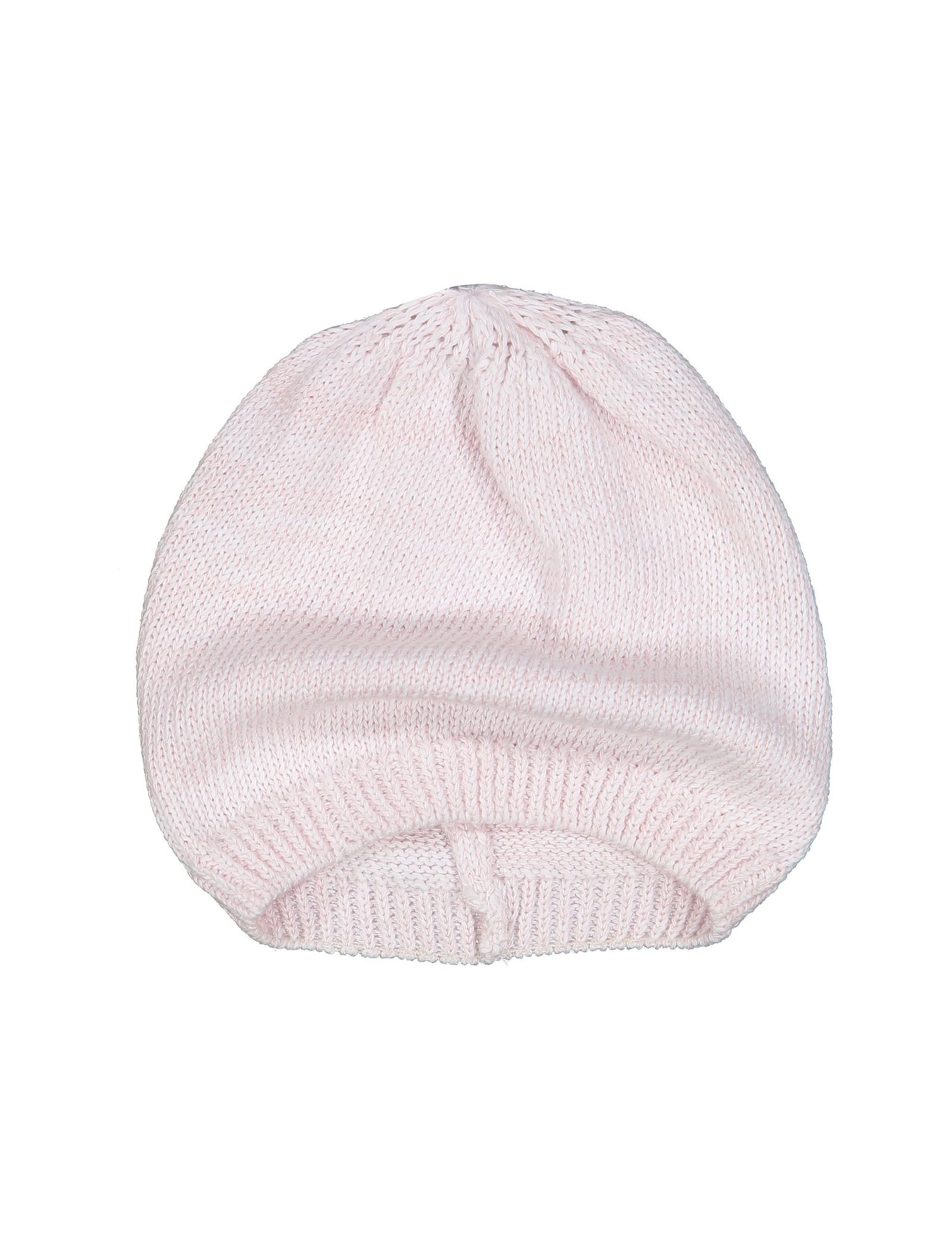 کلاه نخی ساده نوزادی دخترانه - ایدکس - صورتي - 1
