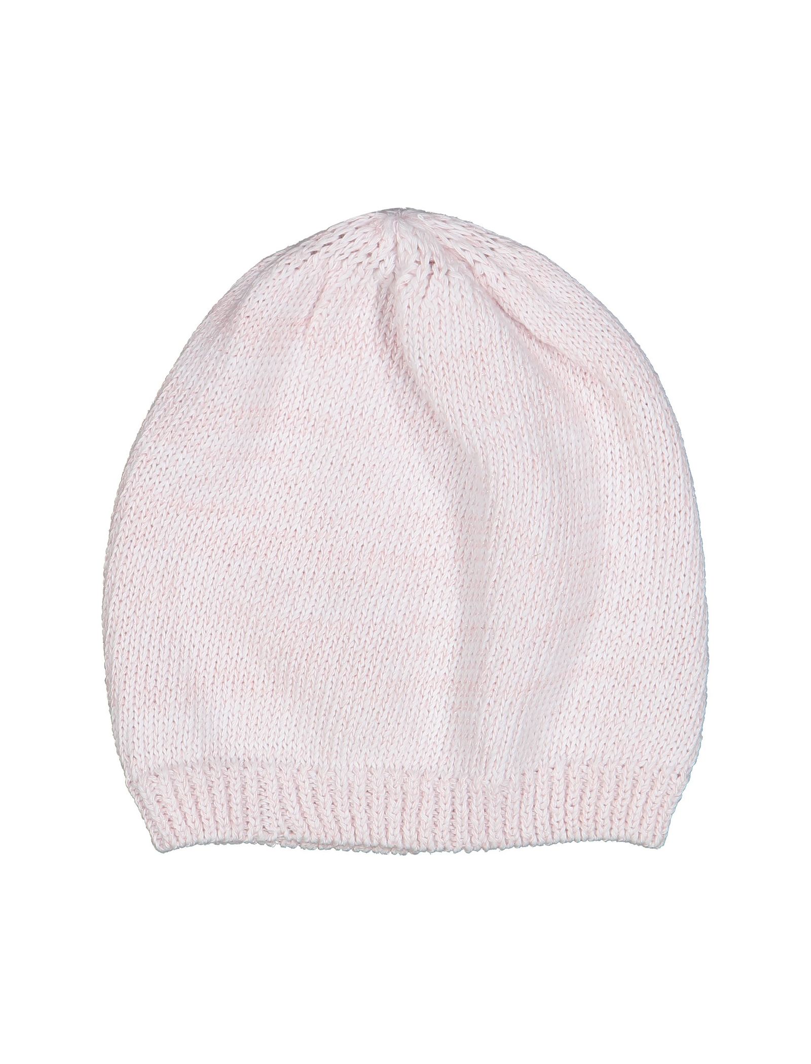 کلاه نخی ساده نوزادی دخترانه - ایدکس - صورتي - 4