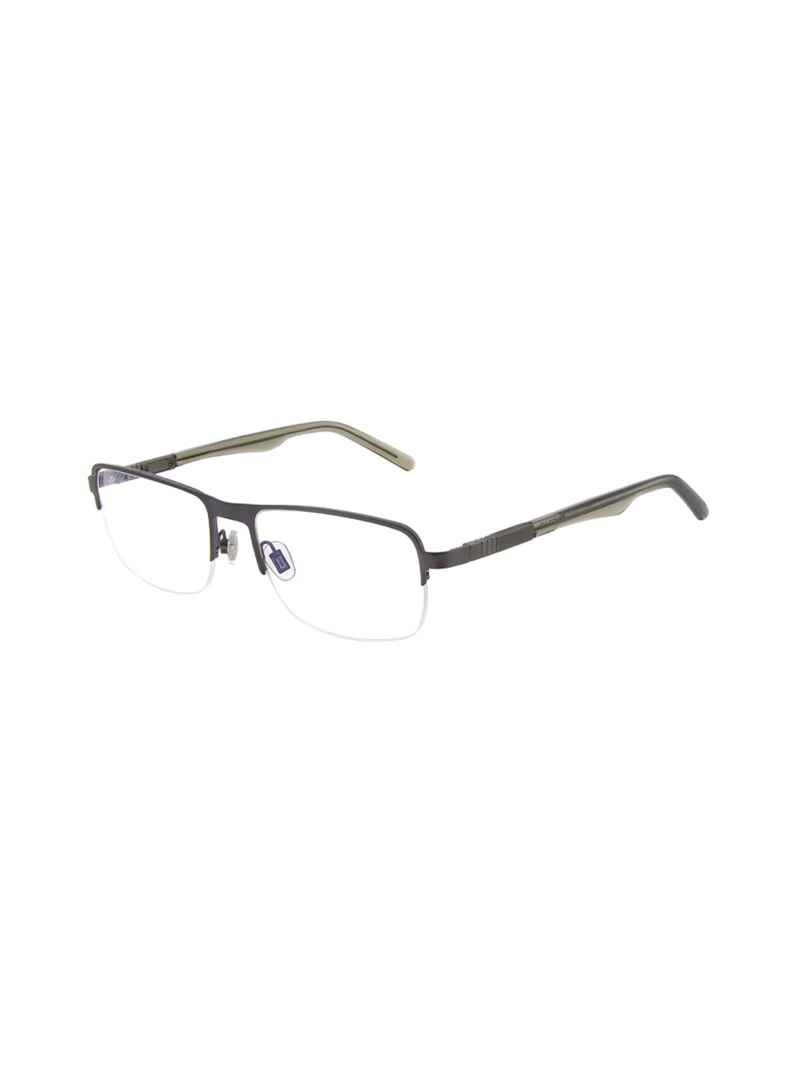 عینک طبی مستطیلی مردانه - اسپاین - زيتوني - 1