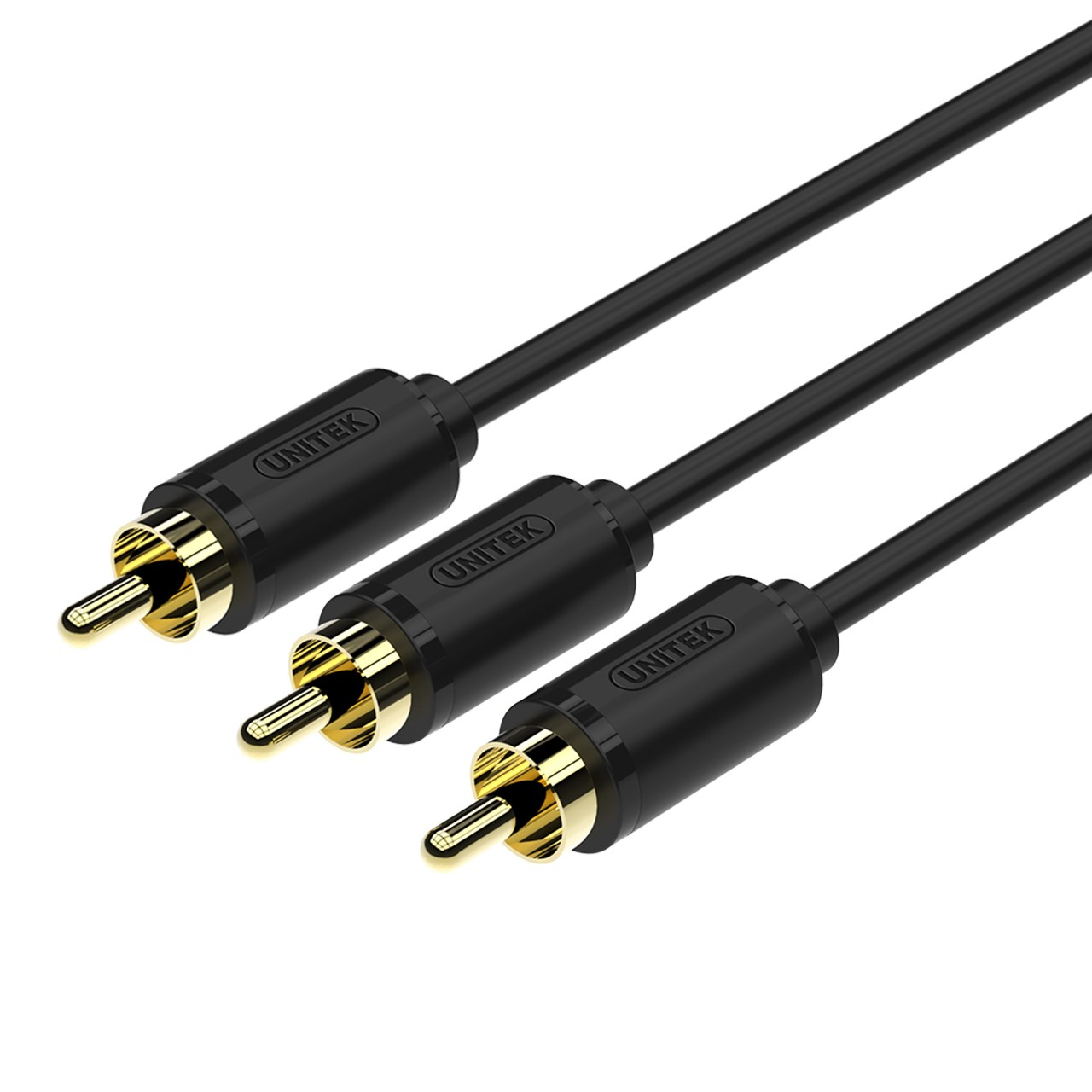 کابل 3xRCA به 3xRCA دیجیتال یونیتک مدل Y-C950BK طول 1.5 متر
