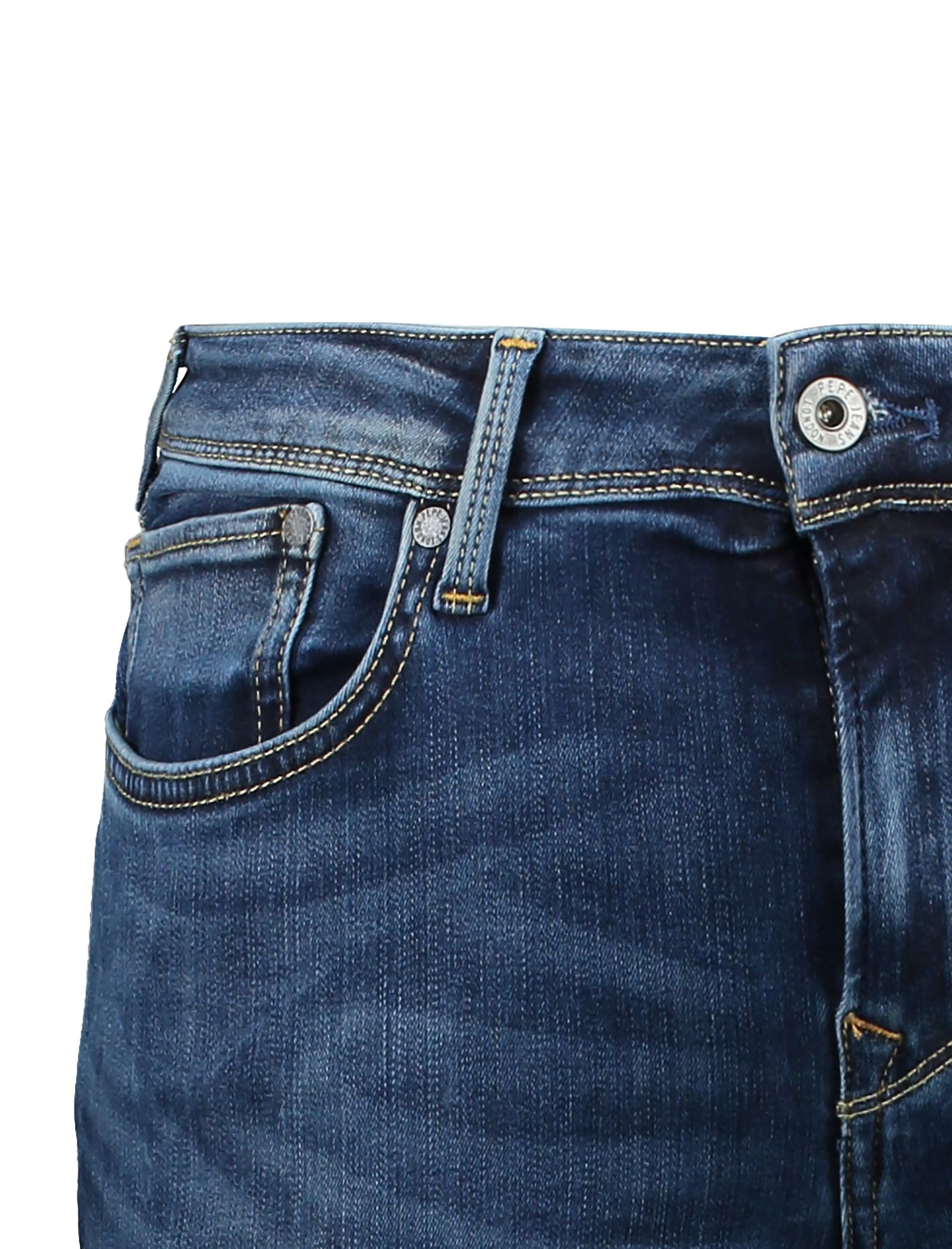 شلوار جین جذب مردانه - پپه جینز - آبي - 5