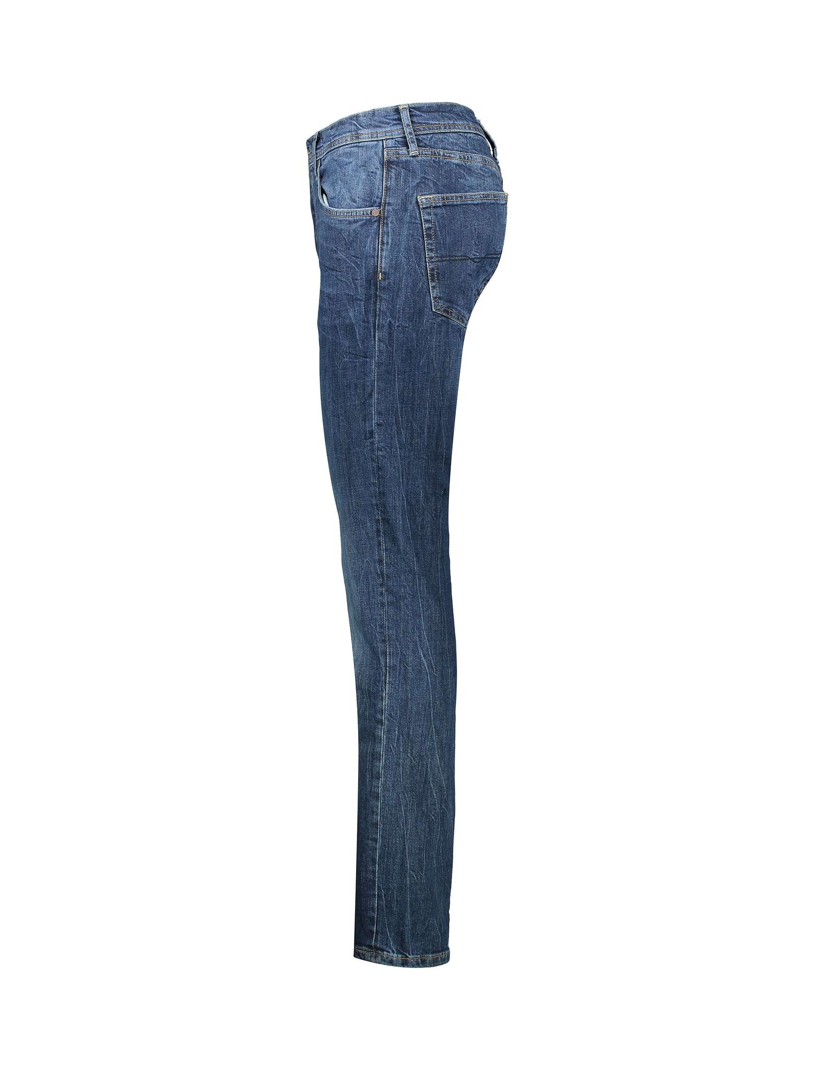 شلوار جین راسته مردانه - پپه جینز - سرمه اي - 4