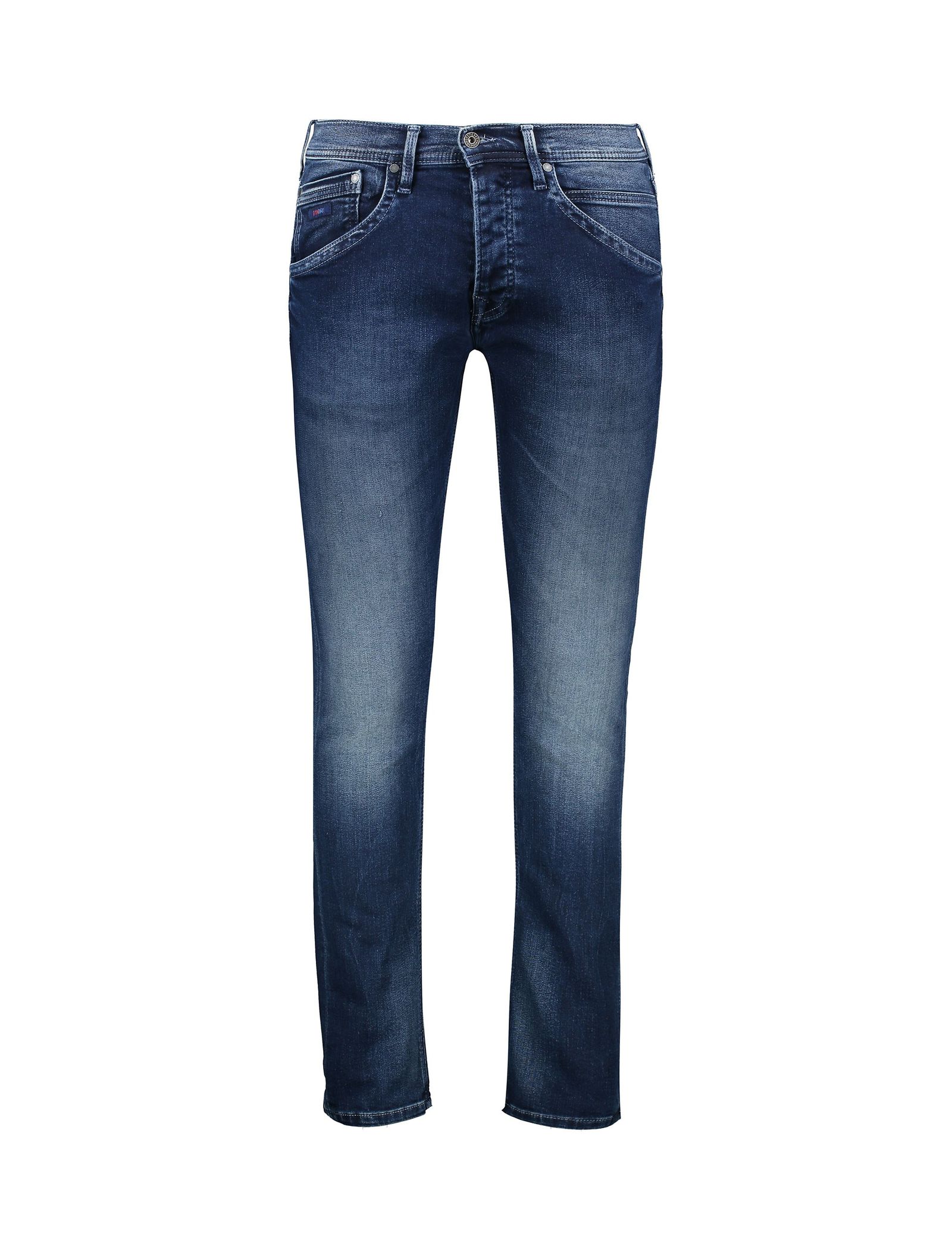 شلوار جین راسته مردانه TRACK - پپه جینز - آبي تيره - 1