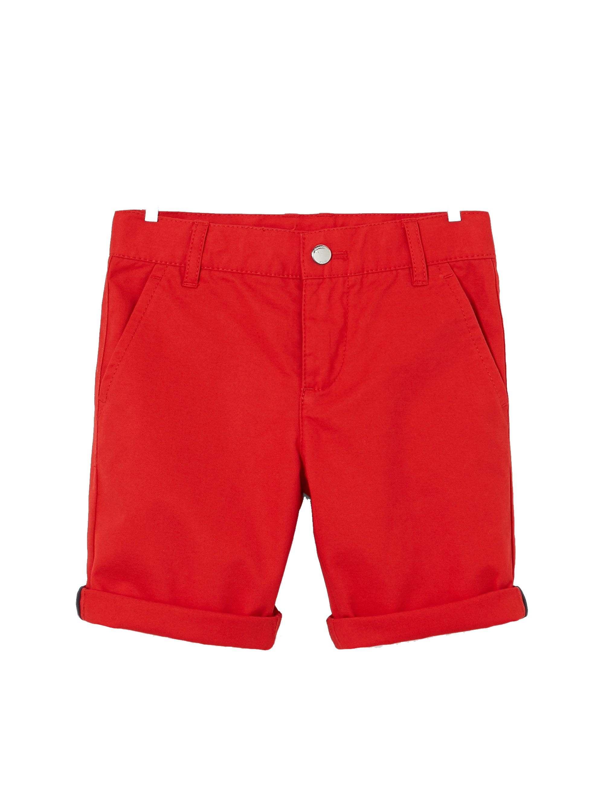 شلوارک ساده کتان پسرانه Enzio - جاکادی