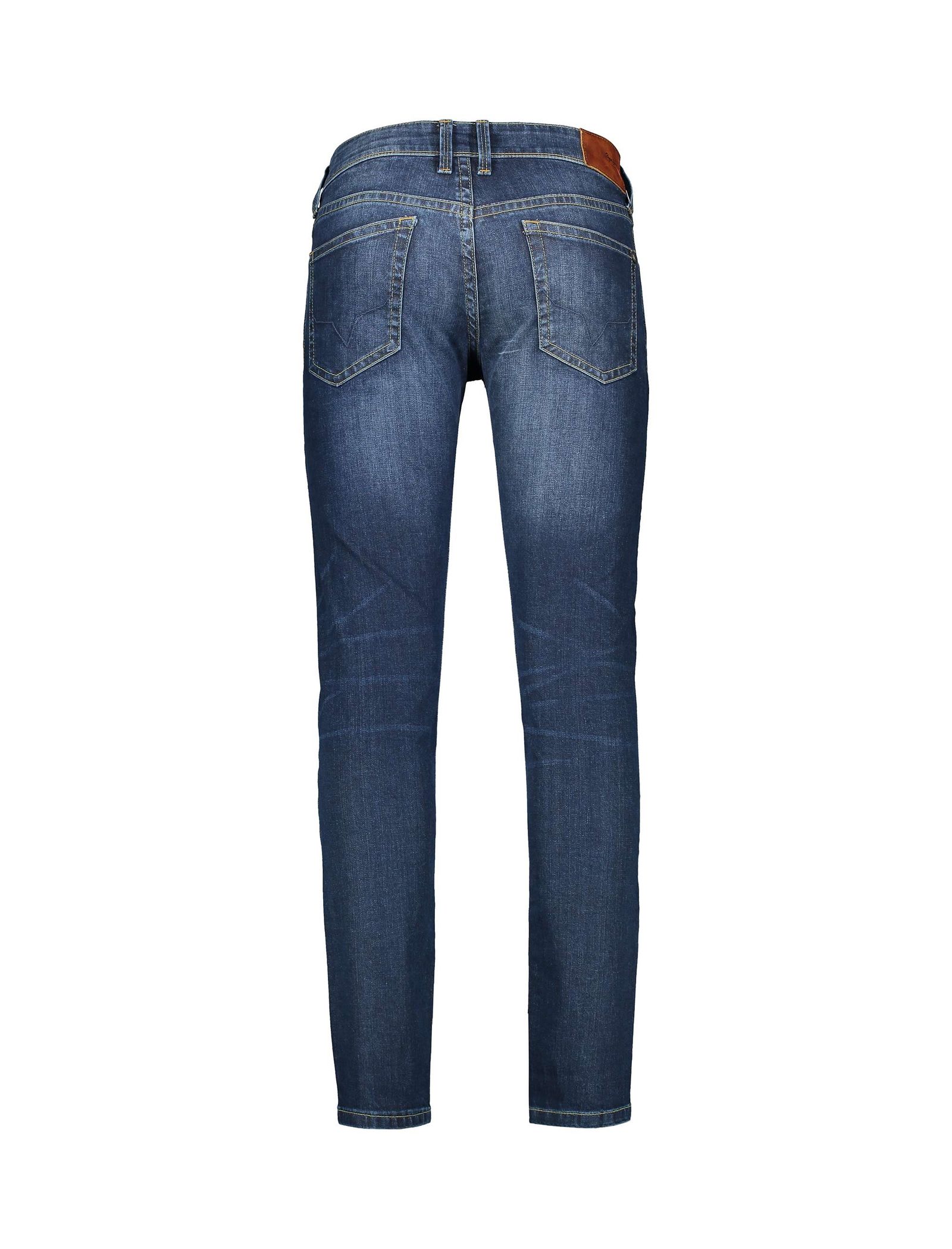 شلوار جین جذب مردانه - پپه جینز - آبي تيره - 3