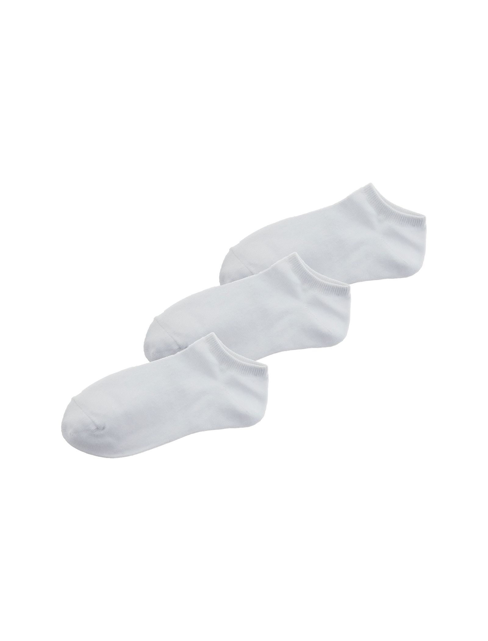 جوراب نخی مردانه بسته سه عددی - یوپیم - سفيد - 1