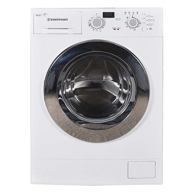 ماشین لباسشویی وست پوینت مدل WMN101215ER ظرفیت 10.5 کیلوگرم
