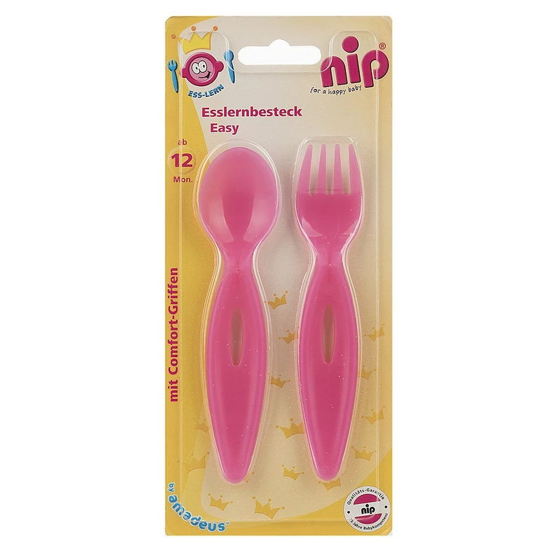 ست قاشق و چنگال کودک نیپ مدل 37056